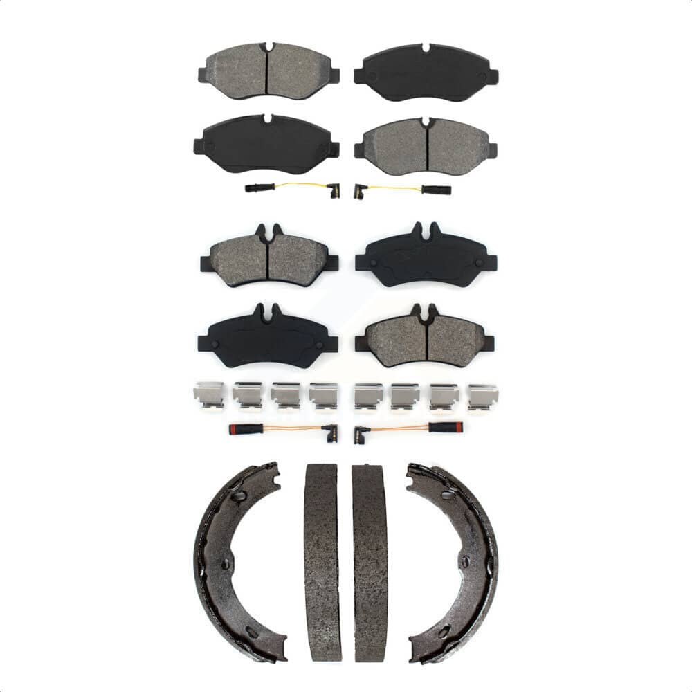 Transit Auto - KSN-100836 - Front and Rear Disc Brake Pad Kits