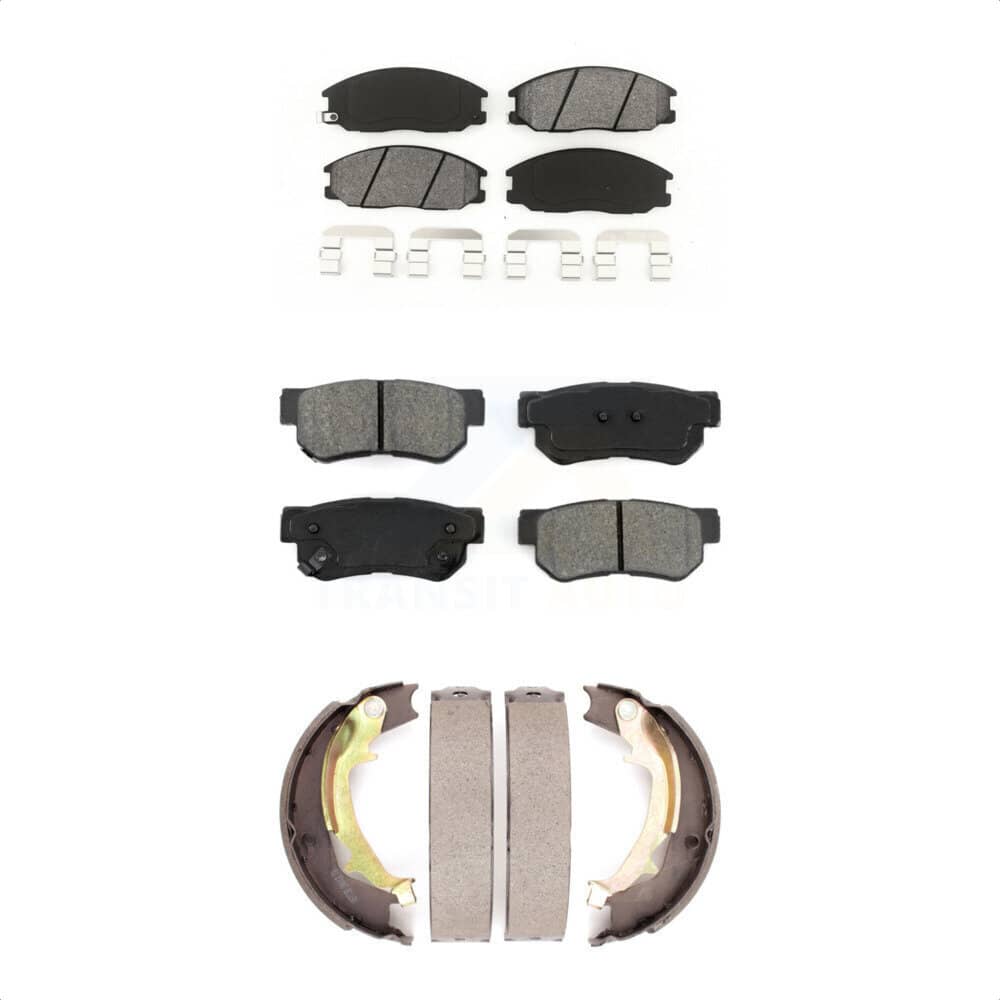 Transit Auto - KSN-100845 - Front and Rear Disc Brake Pad Kits