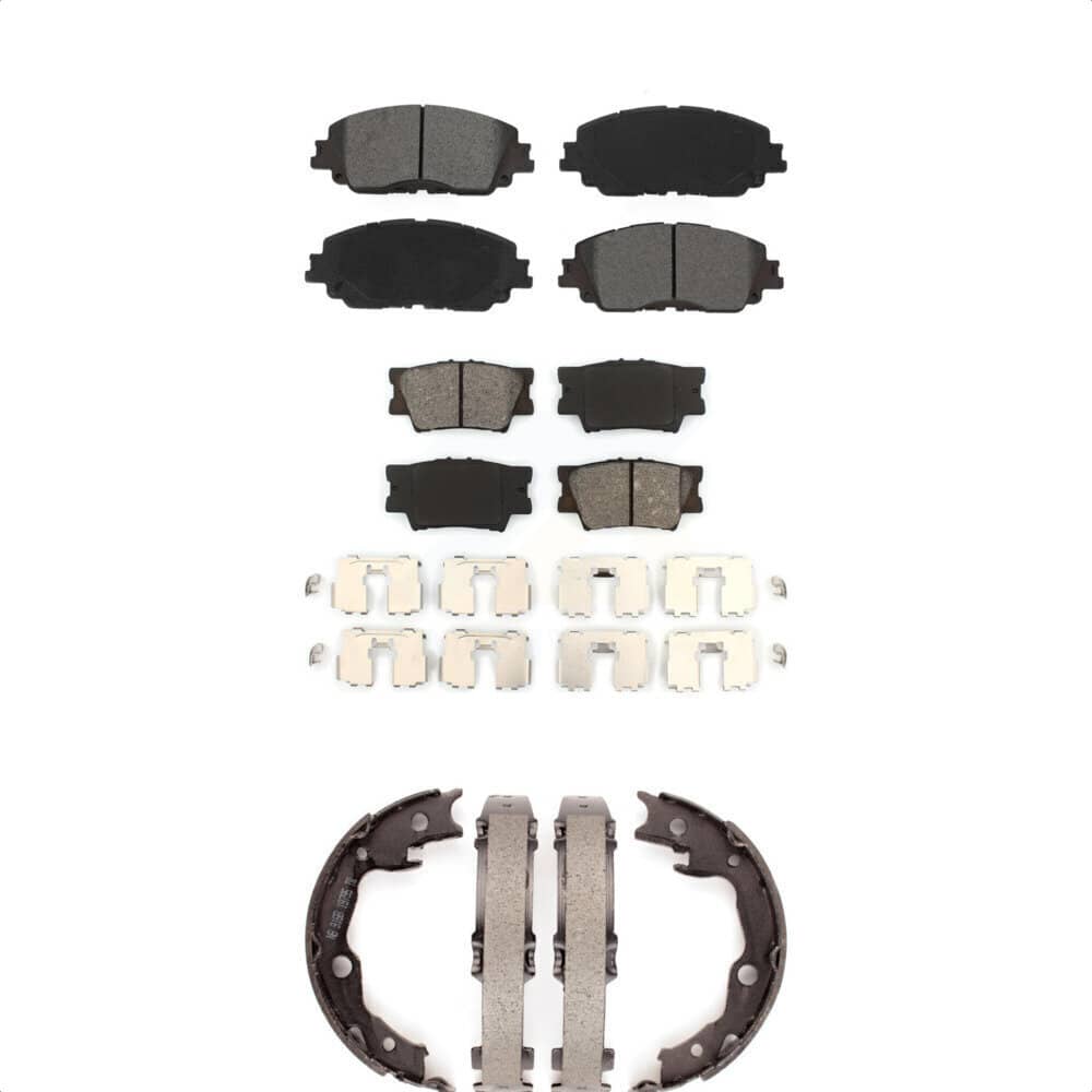 Transit Auto - KSN-100860 - Front and Rear Disc Brake Pad Kits