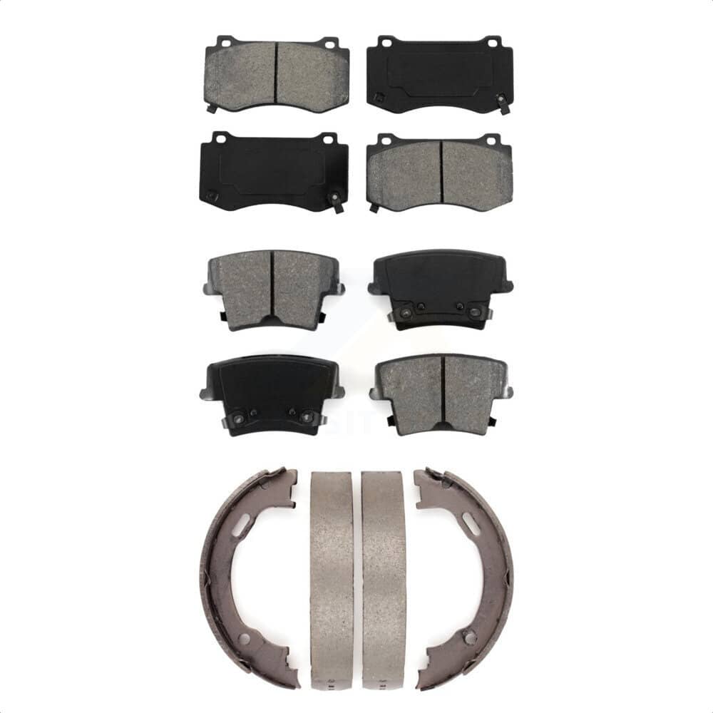 Transit Auto - KSN-100867 - Front and Rear Disc Brake Pad Kits