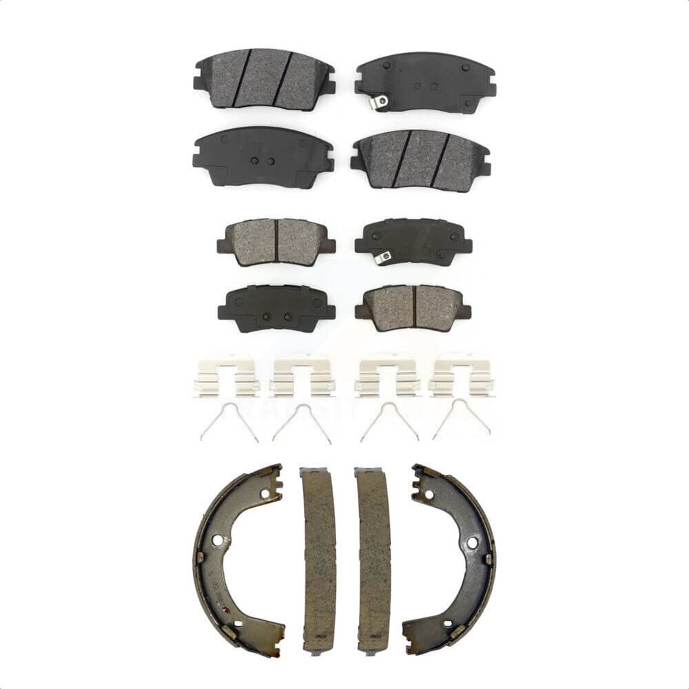 Transit Auto - KSN-100886 - Front and Rear Disc Brake Pad Kits