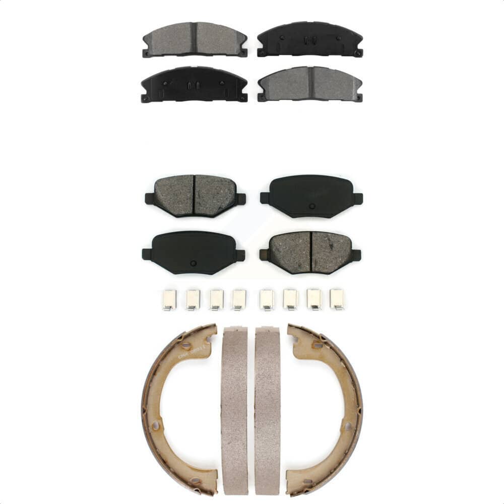 Transit Auto - KSN-100888 - Front and Rear Disc Brake Pad Kits