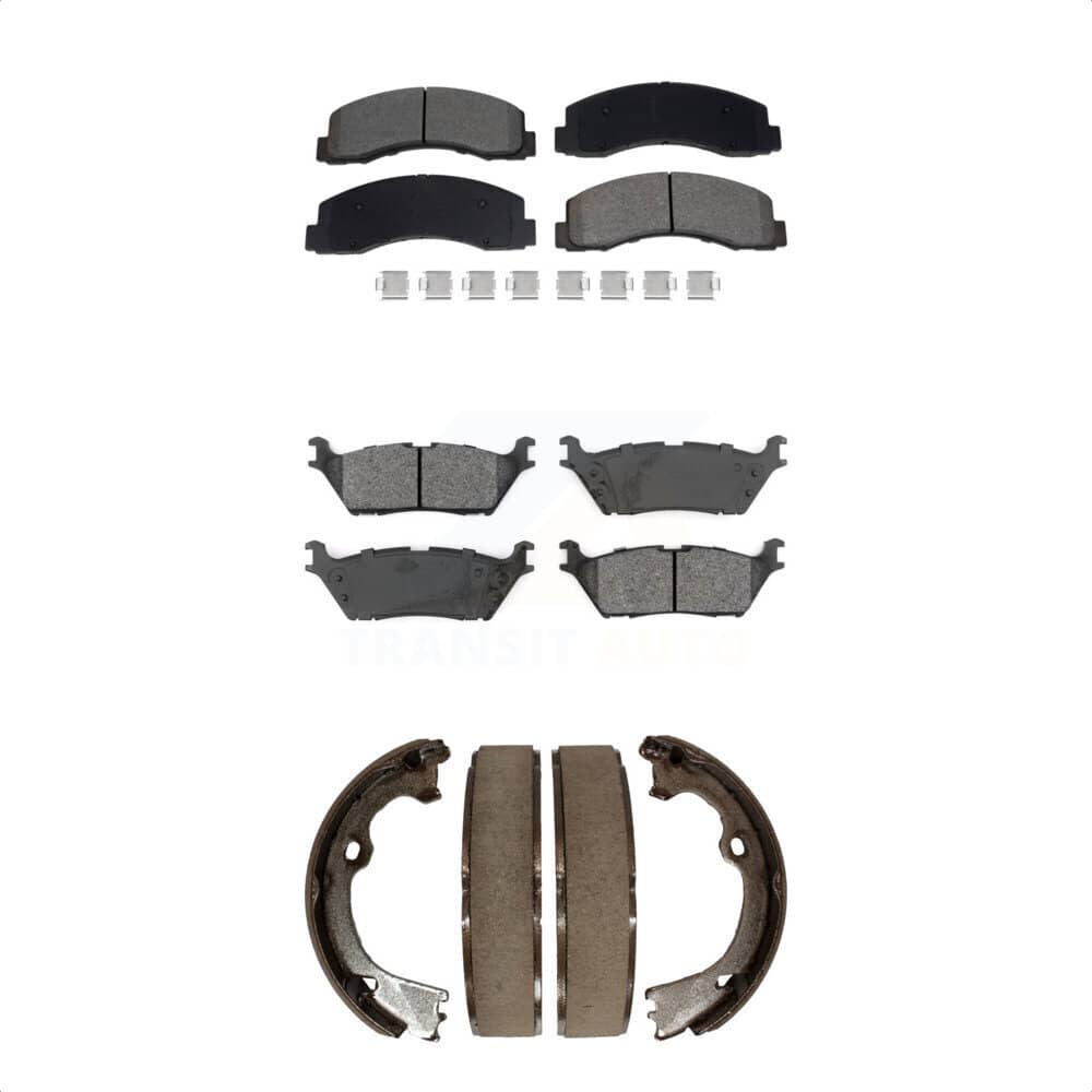 Transit Auto - KSN-100895 - Front and Rear Disc Brake Pad Kits
