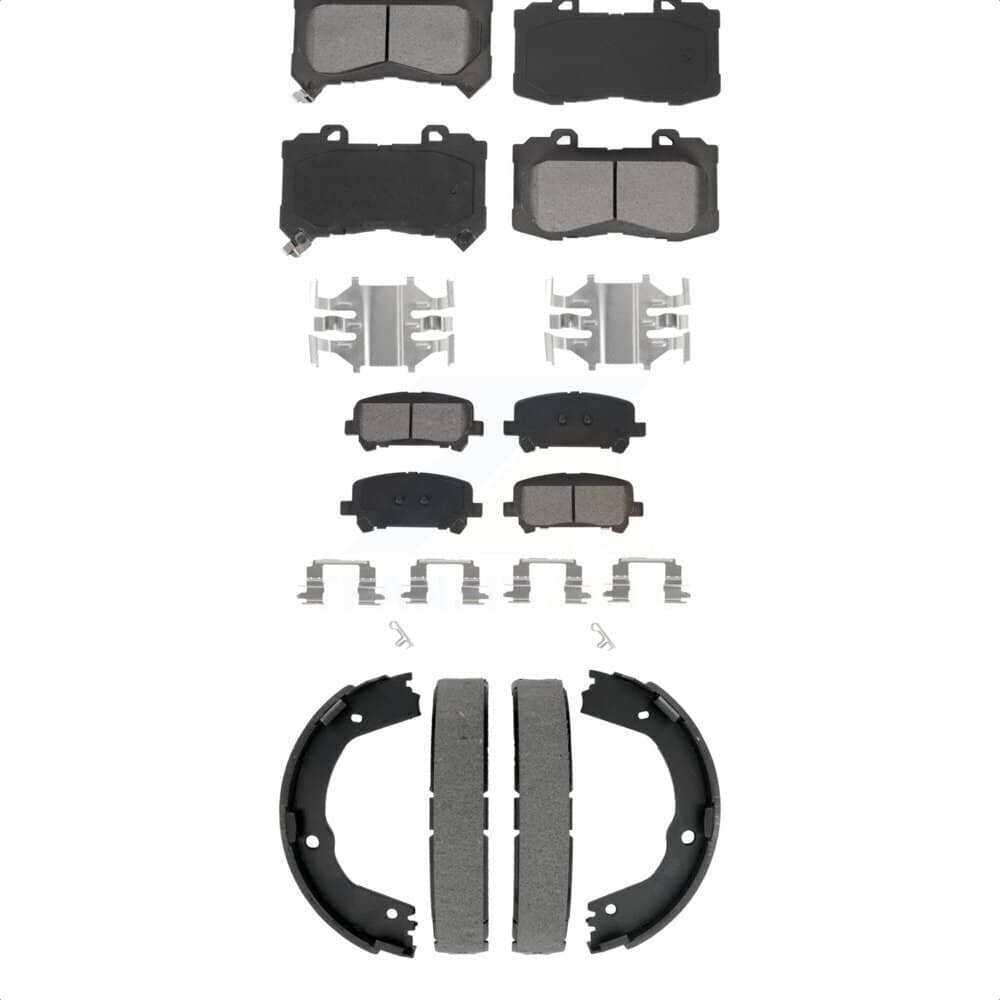Transit Auto - KSN-100959 - Front and Rear Disc Brake Pad Kits