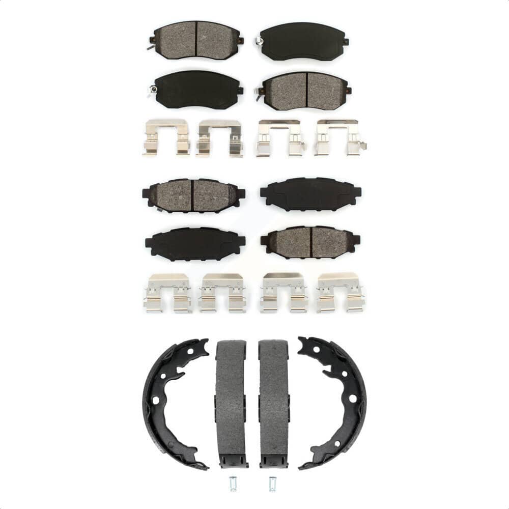Transit Auto - KSN-100964 - Front and Rear Disc Brake Pad Kits