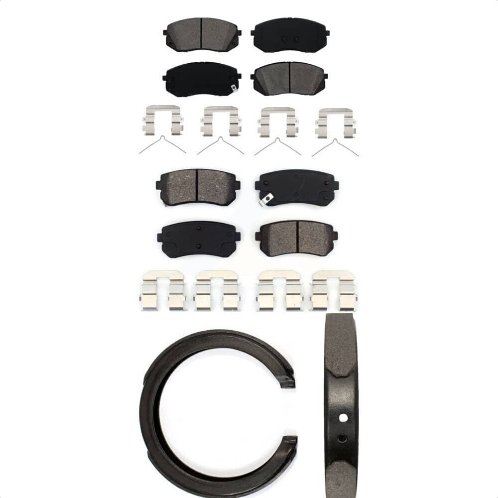 Transit Auto - KSN-100966 - Front and Rear Disc Brake Pad Kits