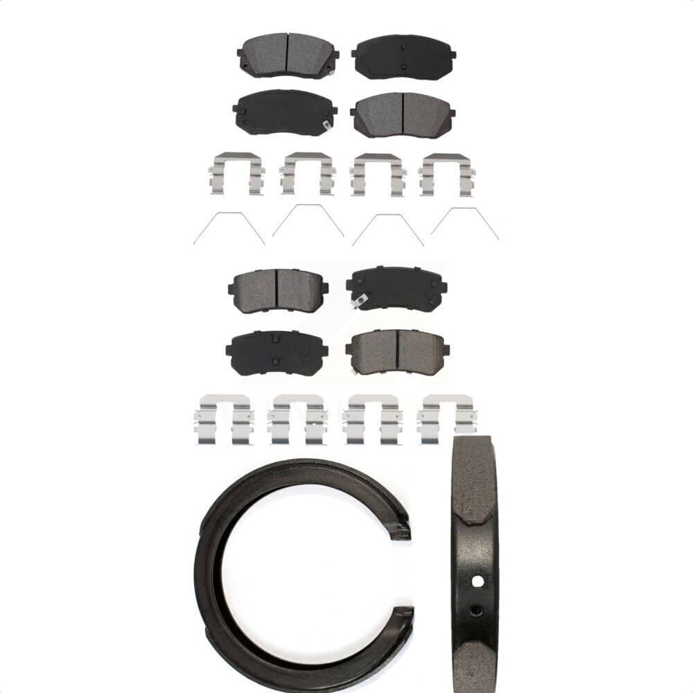 Transit Auto - KSN-100969 - Front and Rear Disc Brake Pad Kits