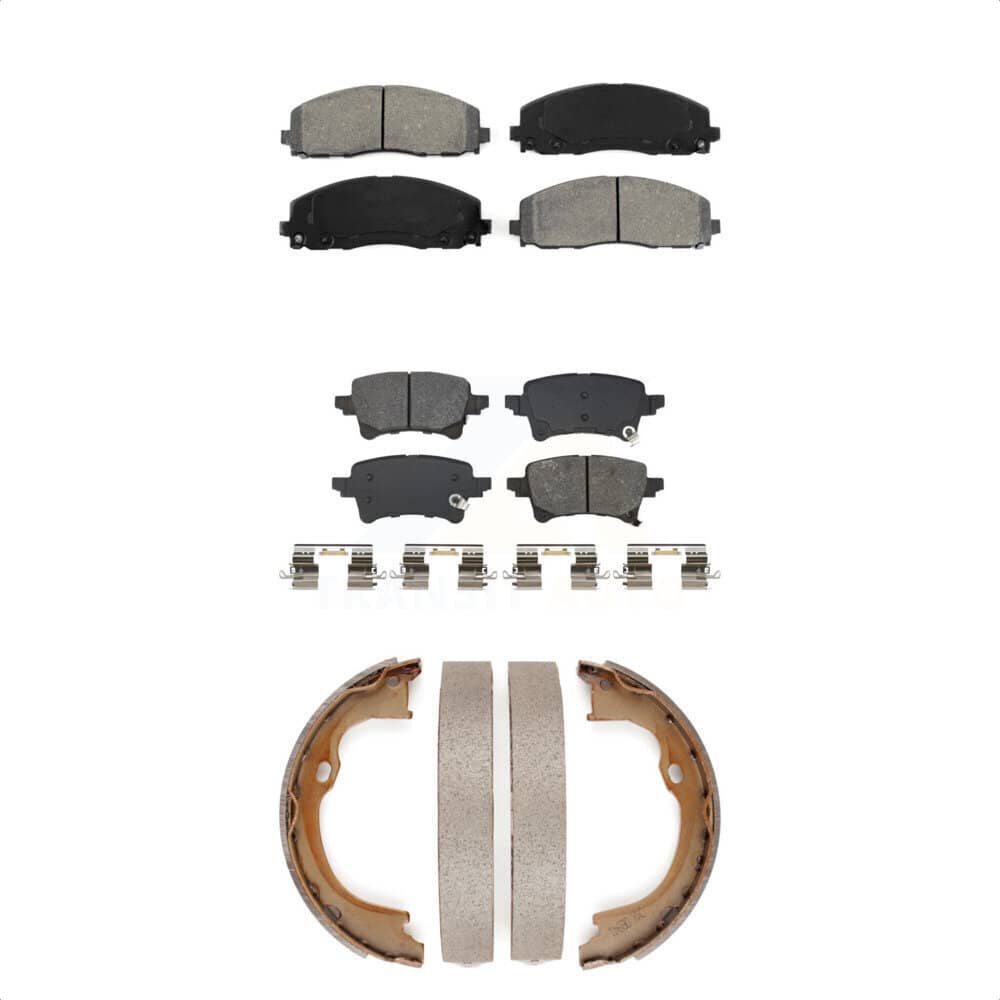 Transit Auto - KSN-100976 - Front and Rear Disc Brake Pad Kits
