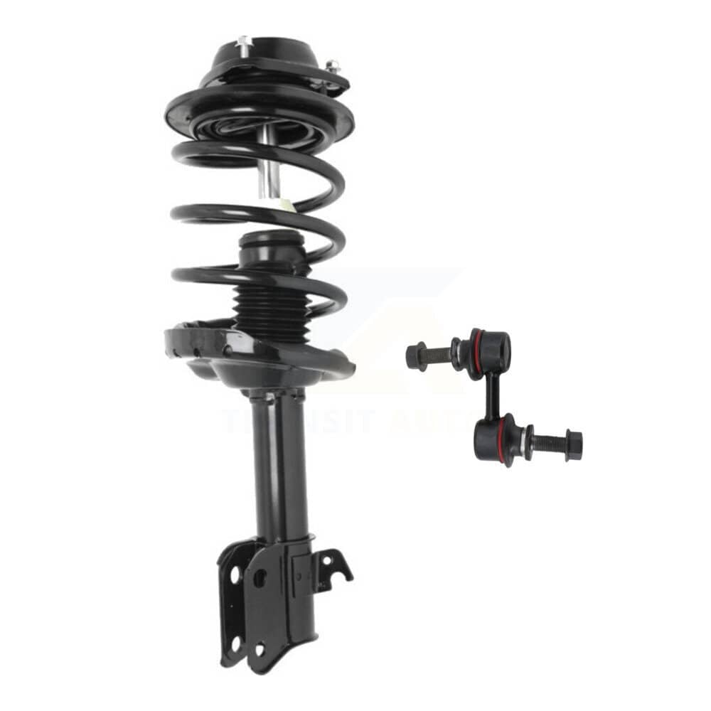 Transit Auto - KSS-104657 - Front Left Suspension Strut and Coil Spring Assembly Kits