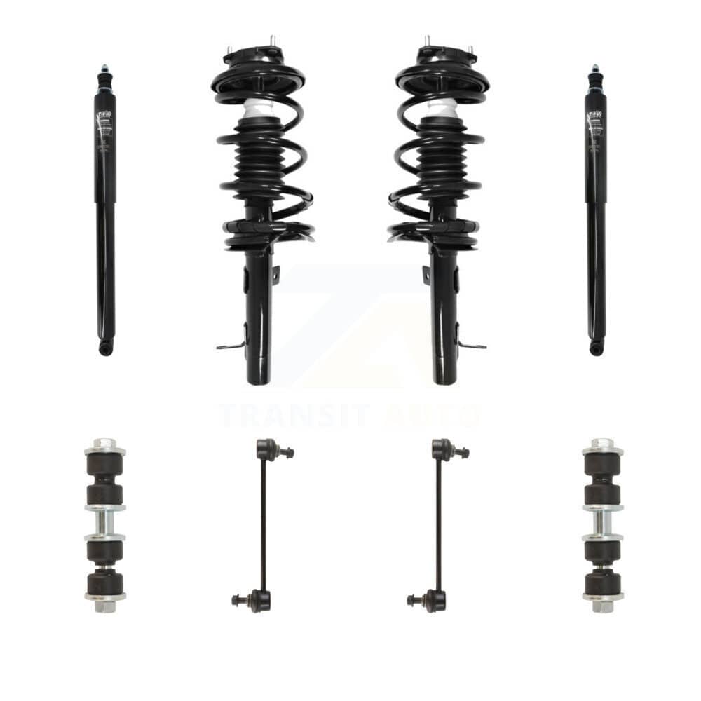 Transit Auto - KSS-107786 - Front and Rear Suspension Strut and Coil Spring Assembly Kits