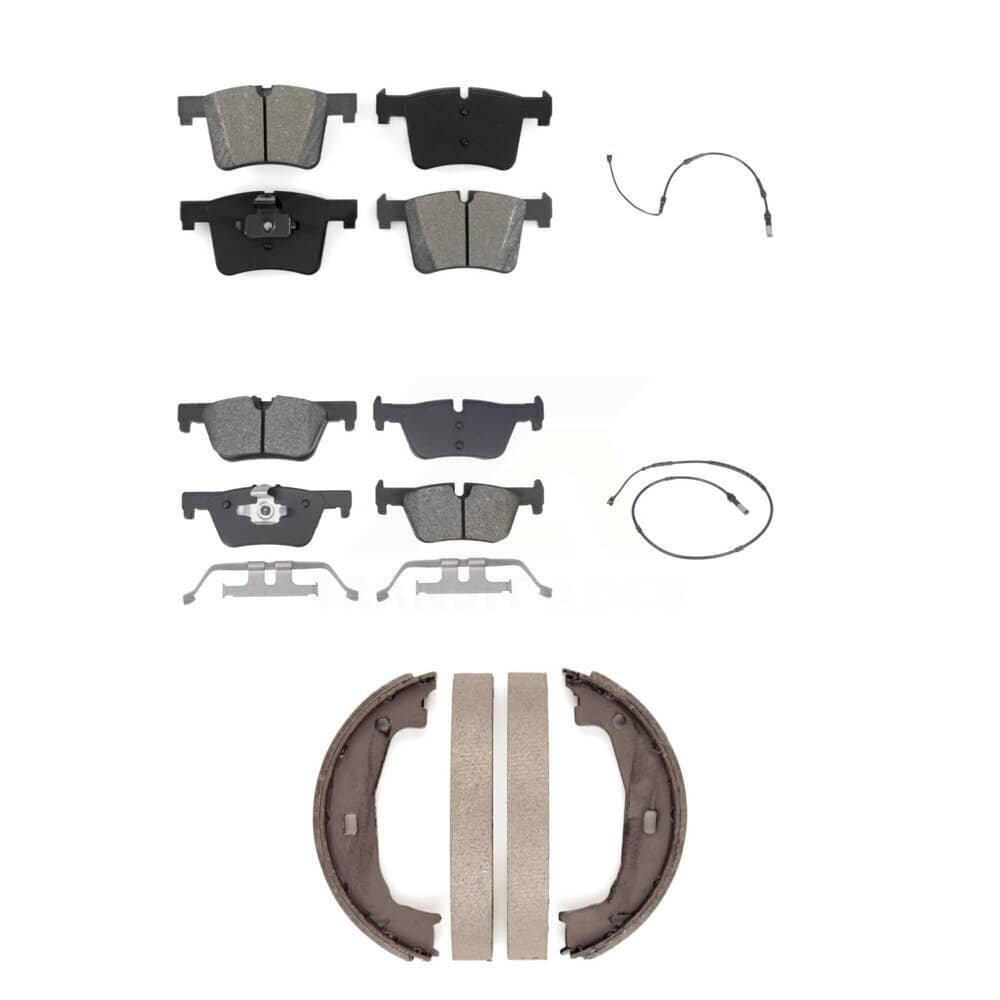 SIM - KSW-100838 - Front and Rear Disc Brake Pad Kits