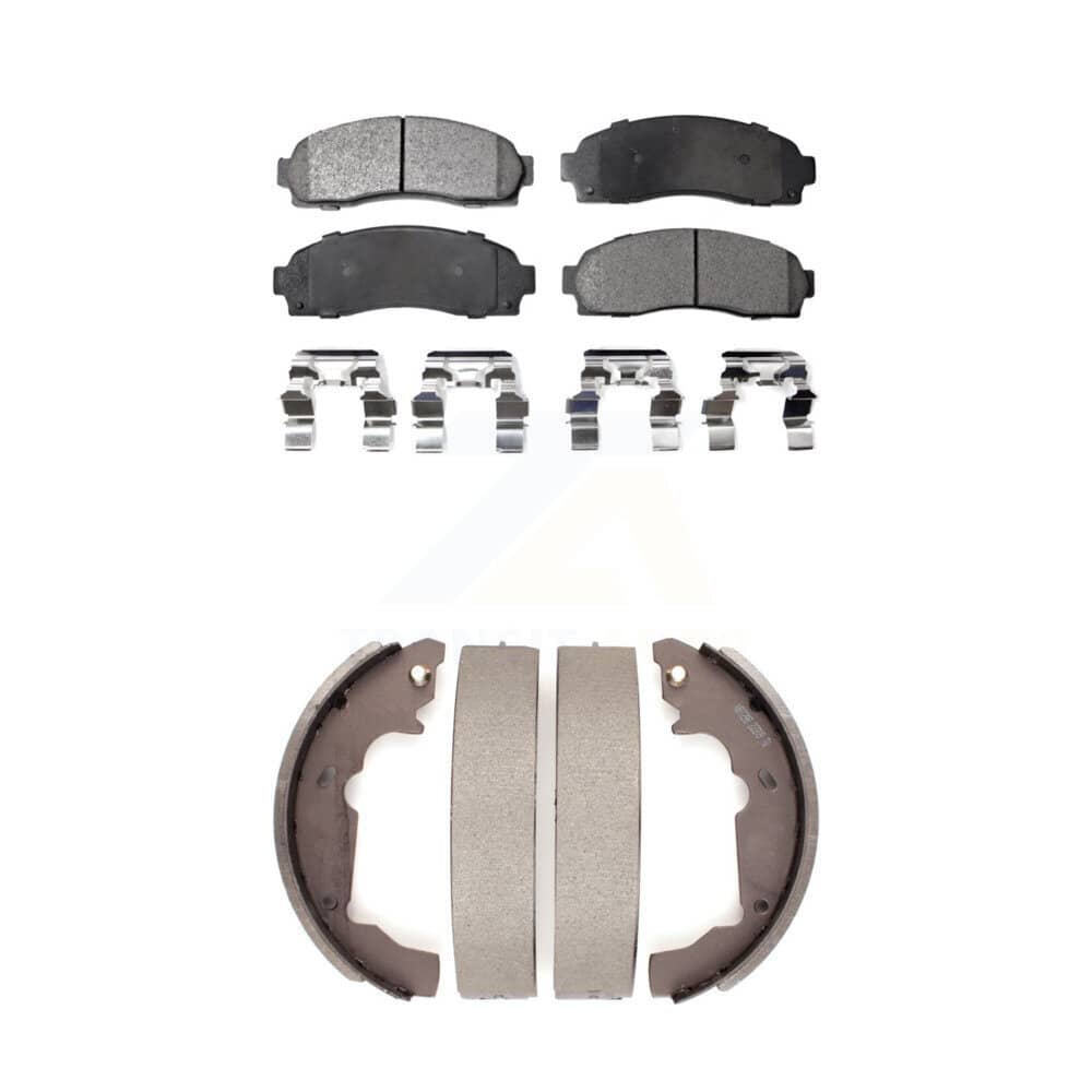Transit Auto - KTN-100163 - Front and Rear Disc Brake Pad Kits