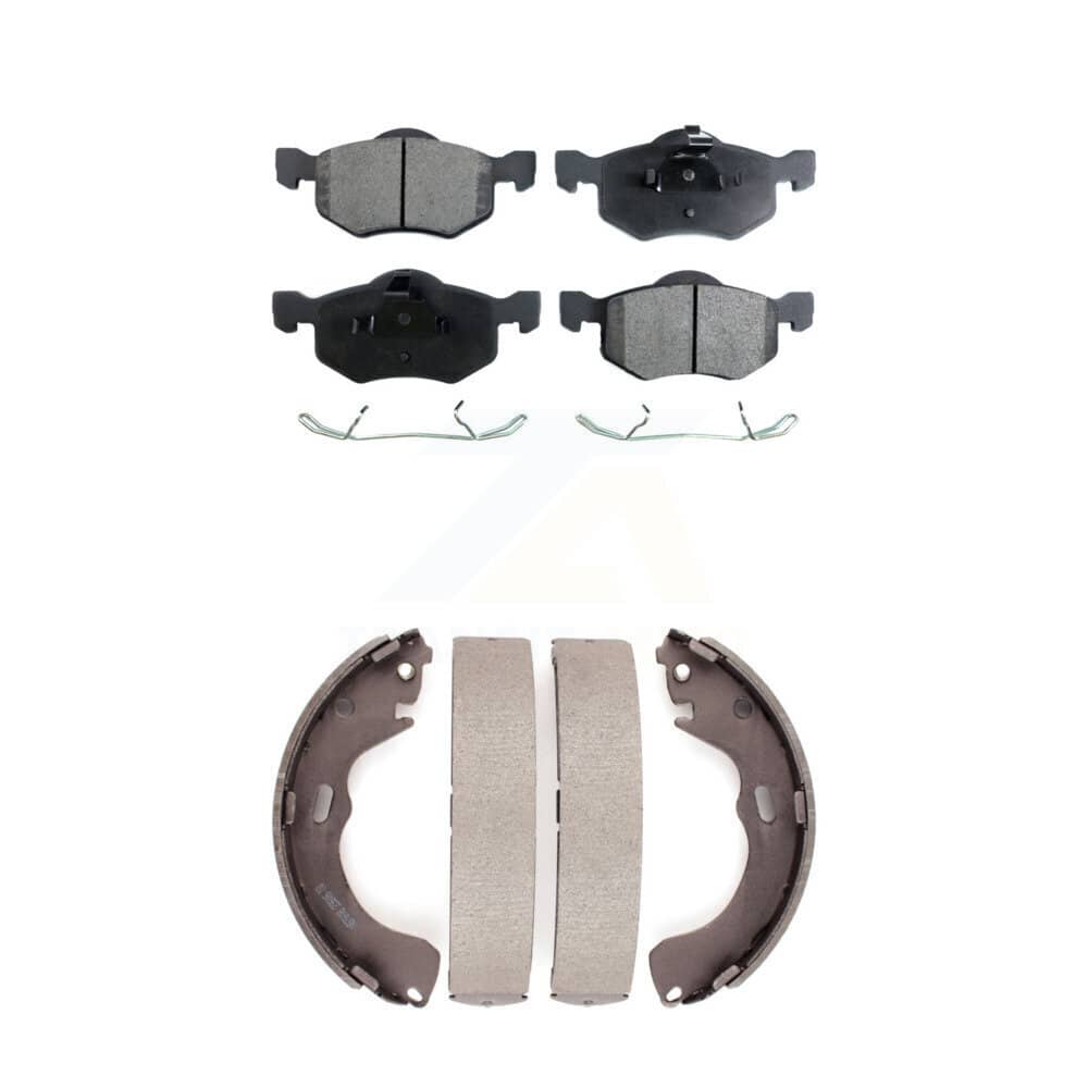 Transit Auto - KTN-100167 - Front and Rear Disc Brake Pad Kits