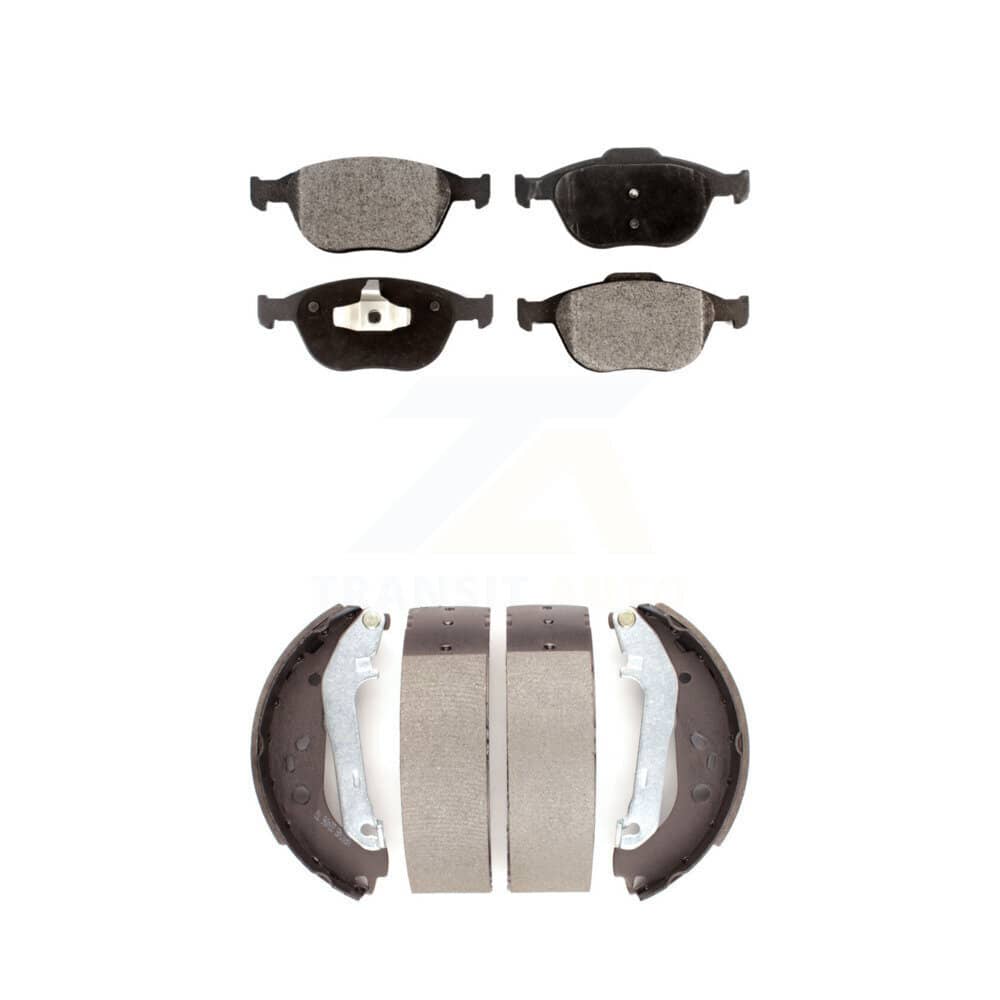Transit Auto - KTN-100217 - Front and Rear Disc Brake Pad Kits