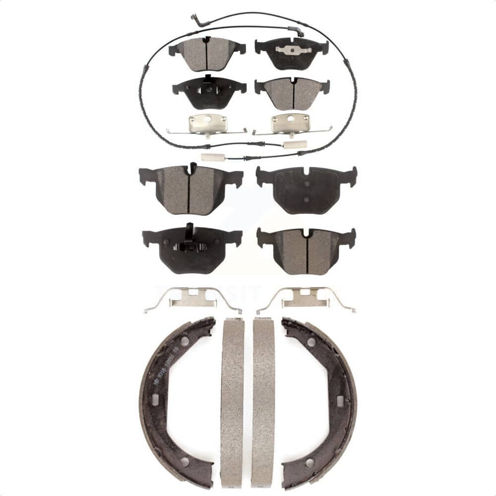 Transit Auto - KTN-100553 - Front and Rear Disc Brake Pad Kits