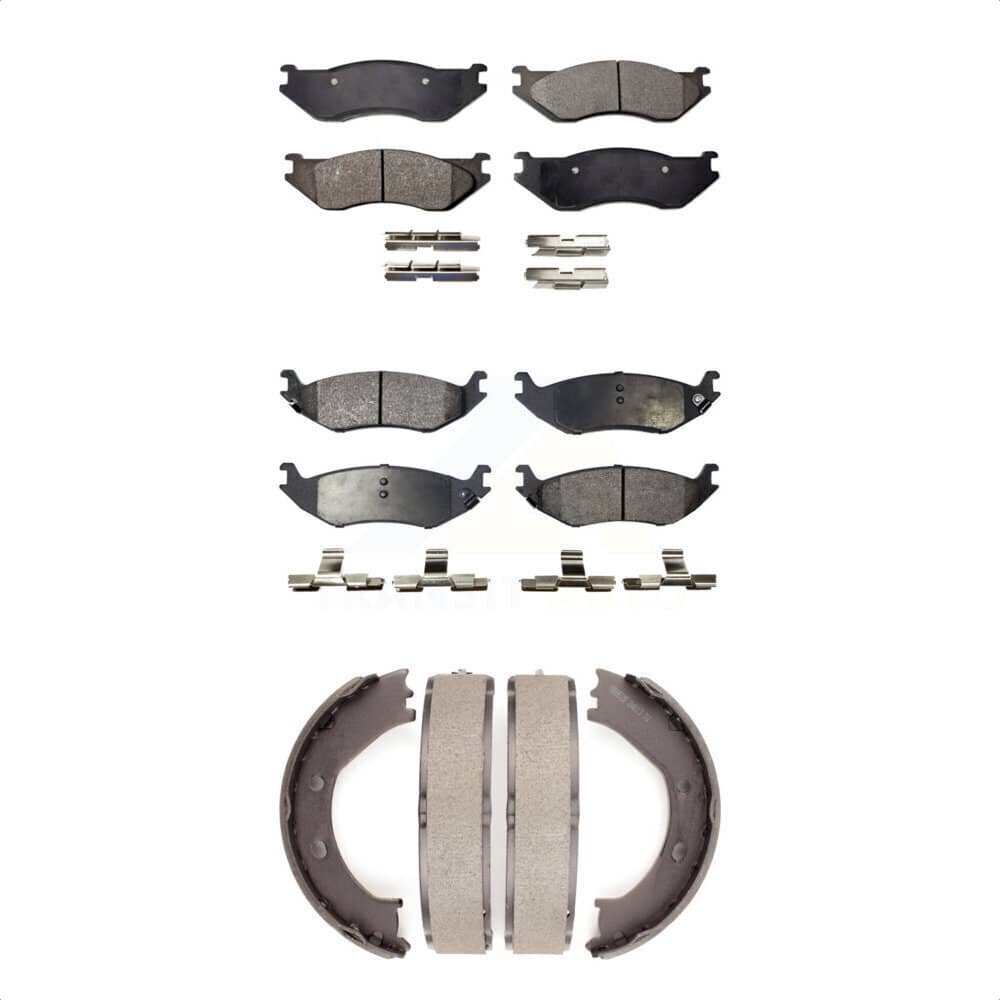 Transit Auto - KTN-100569 - Front and Rear Disc Brake Pad Kits