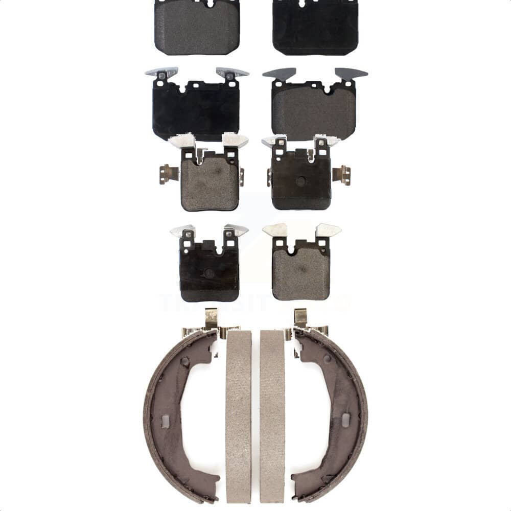 Transit Auto - KTN-100670 - Front and Rear Disc Brake Pad Kits