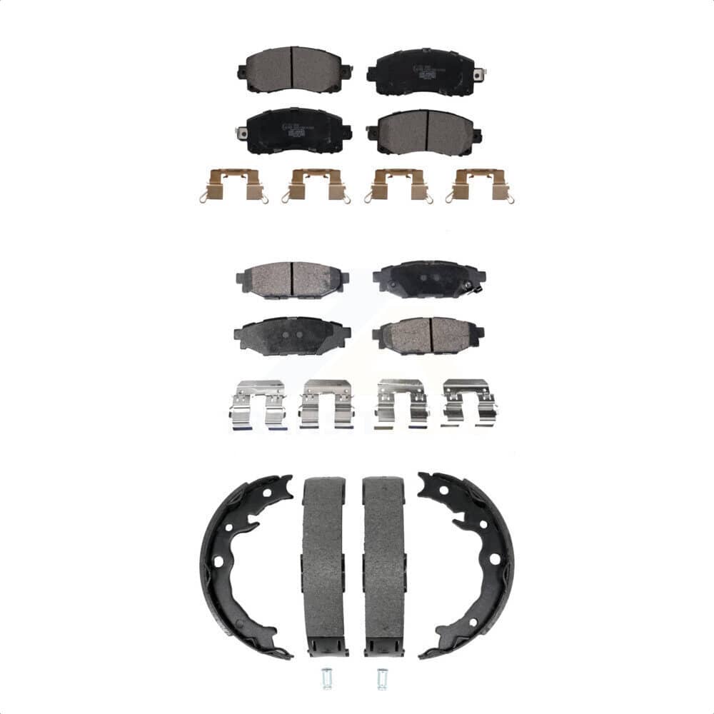 Transit Auto - KTN-100982 - Front and Rear Disc Brake Pad Kits
