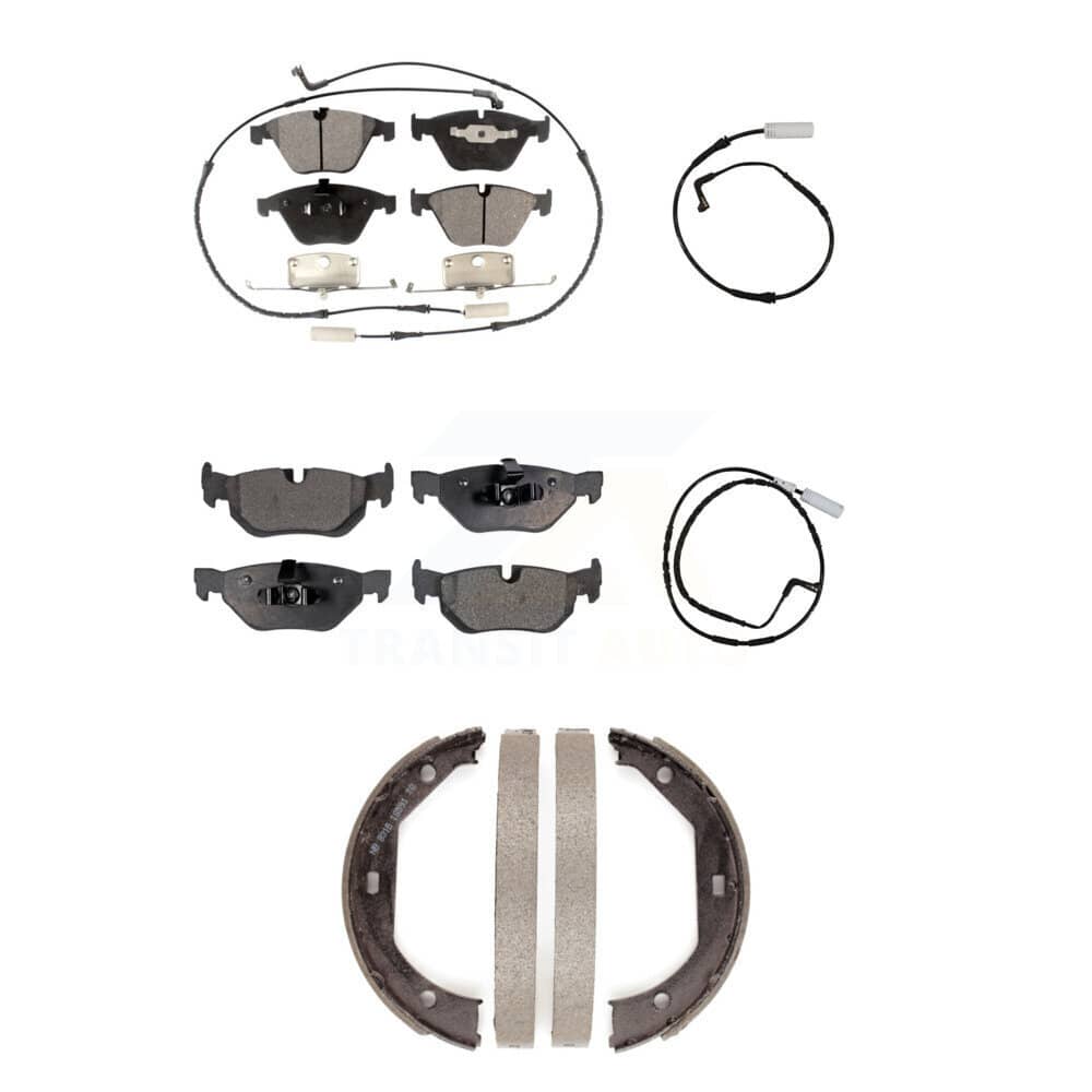 TEC - KTW-100731 - Front and Rear Disc Brake Pad Kits