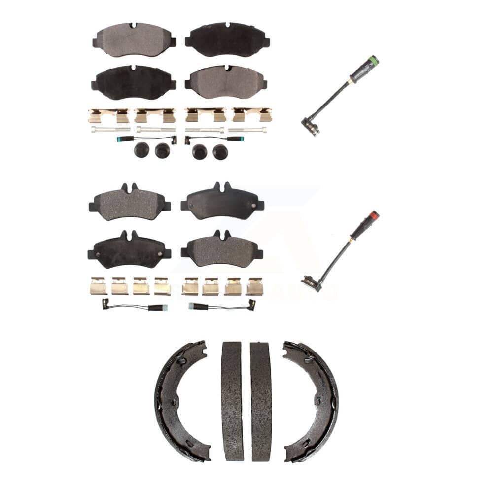 TEC - KTW-100763 - Front and Rear Disc Brake Pad Kits