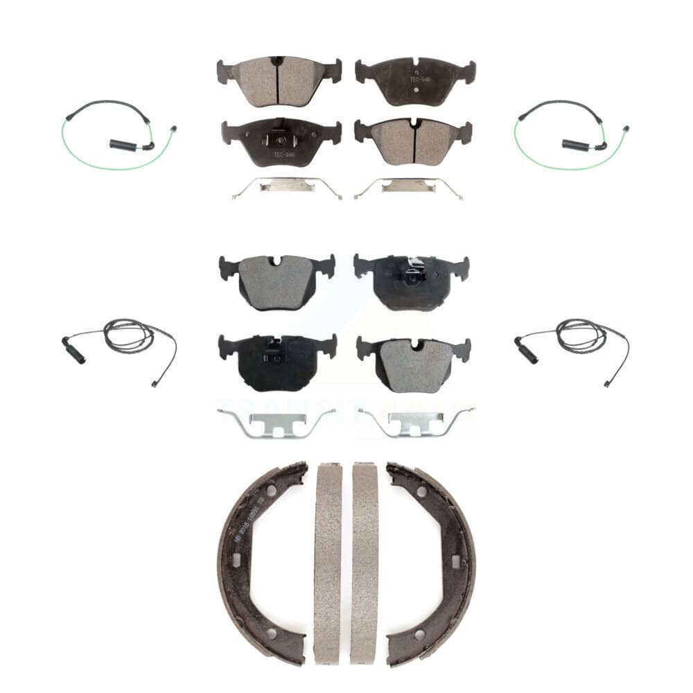 TEC - KTW-100787 - Front and Rear Disc Brake Pad Kits