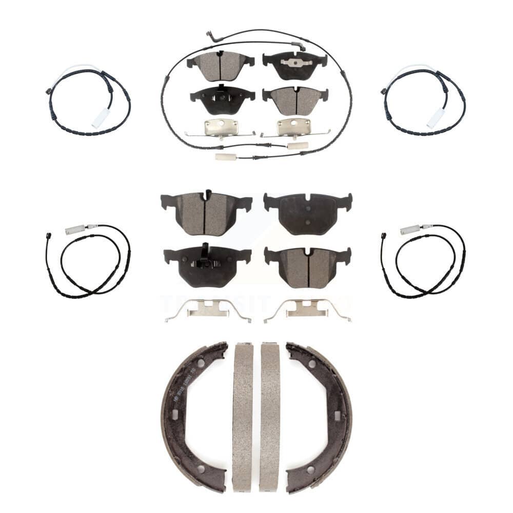 TEC - KTW-100796 - Front and Rear Disc Brake Pad Kits