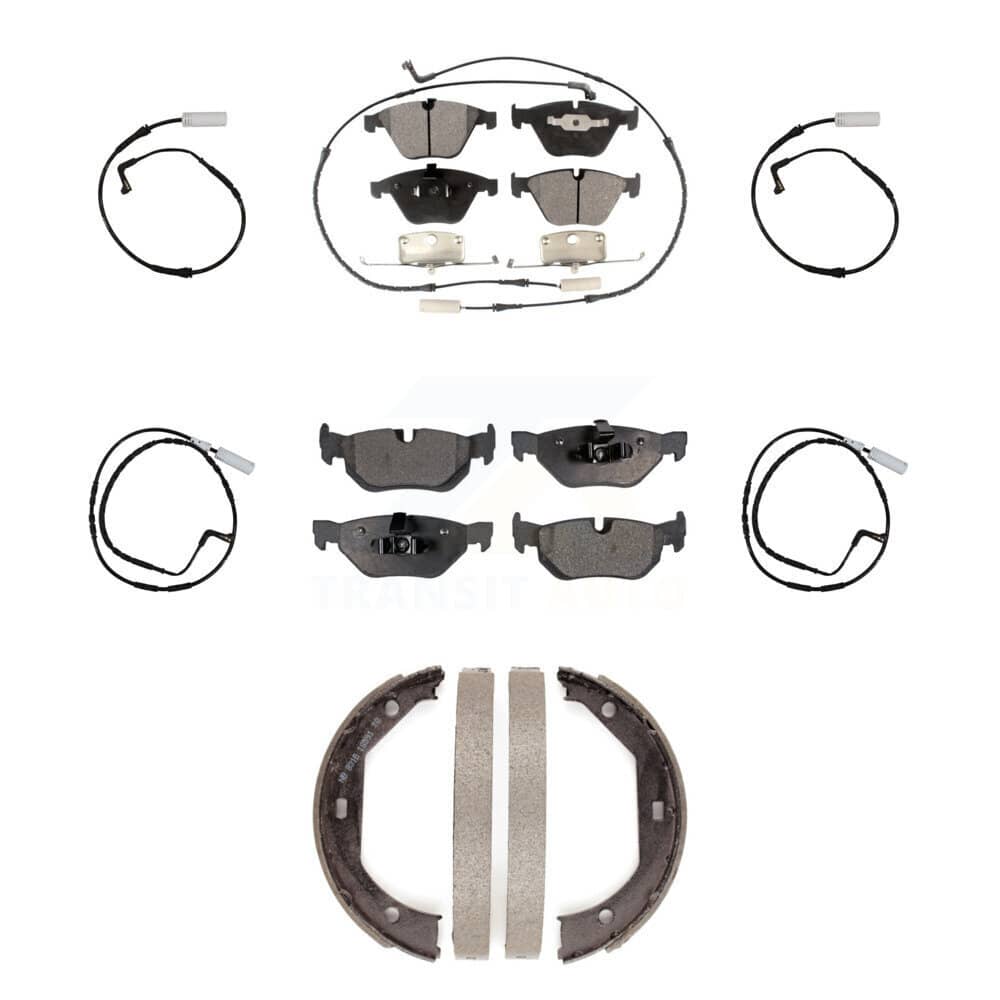 TEC - KTW-100817 - Front and Rear Disc Brake Pad Kits