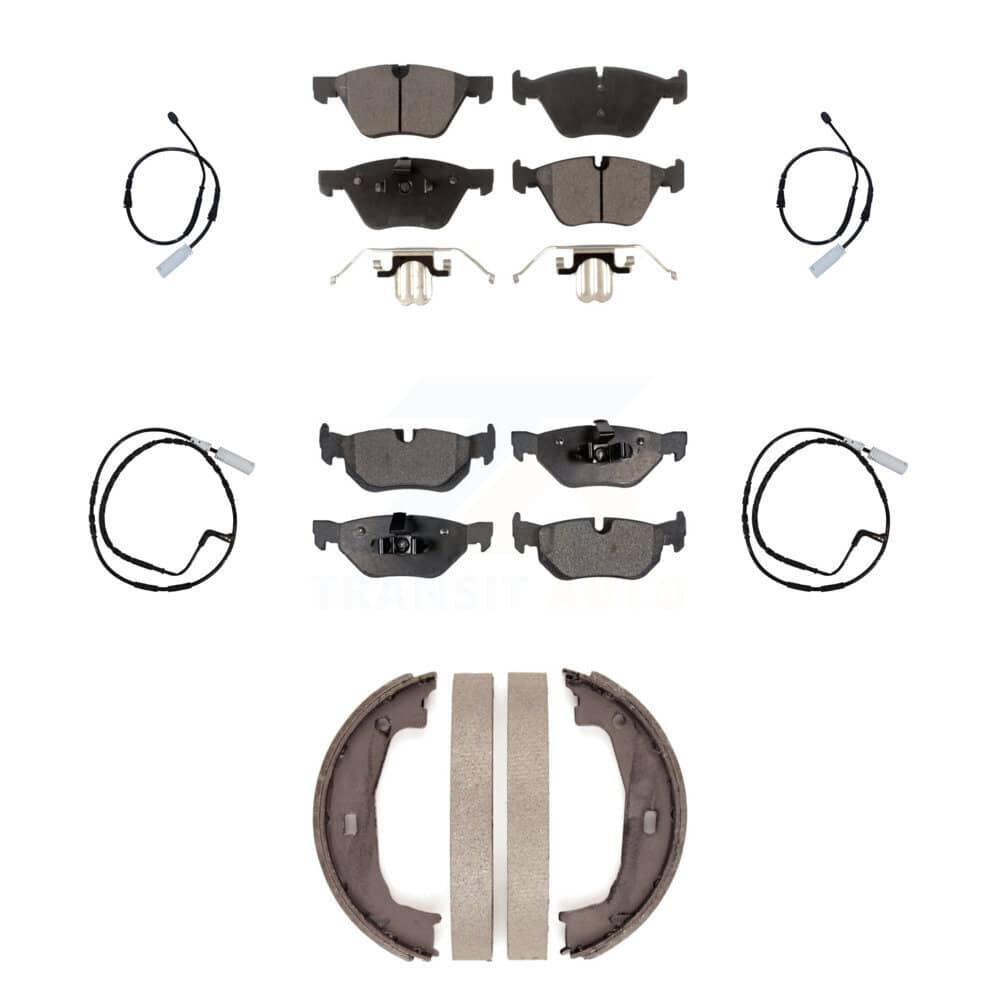 TEC - KTW-100852 - Front and Rear Disc Brake Pad Kits