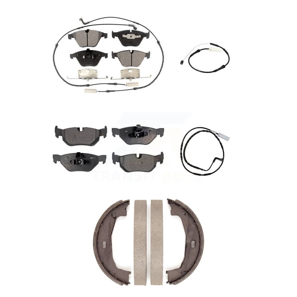 TEC - KTW-101426 - Front and Rear Disc Brake Pad Kits