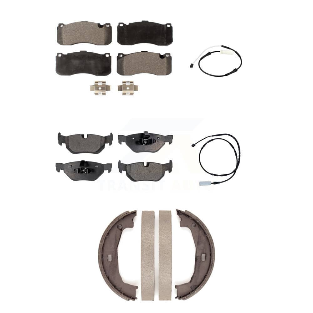 TEC - KTW-101431 - Front and Rear Disc Brake Pad Kits