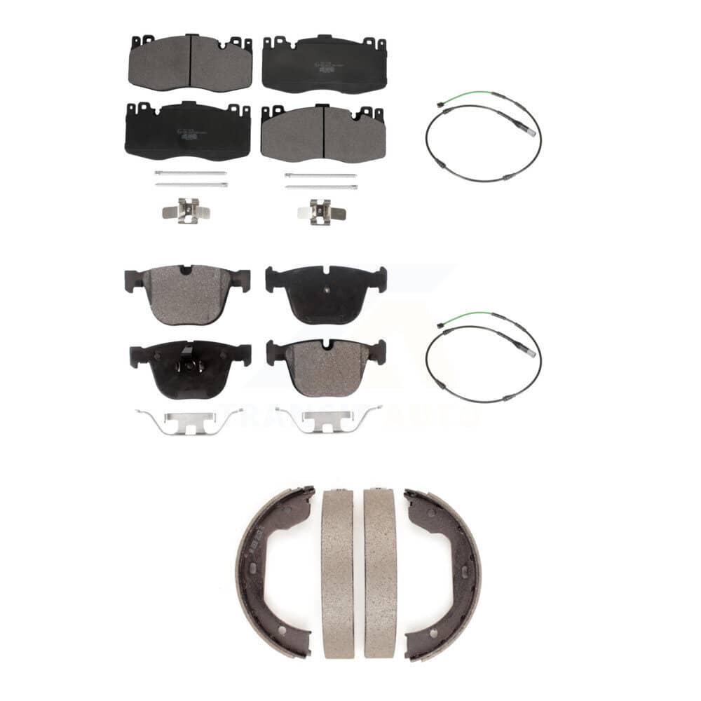 TEC - KTW-101784 - Front and Rear Disc Brake Pad Kits