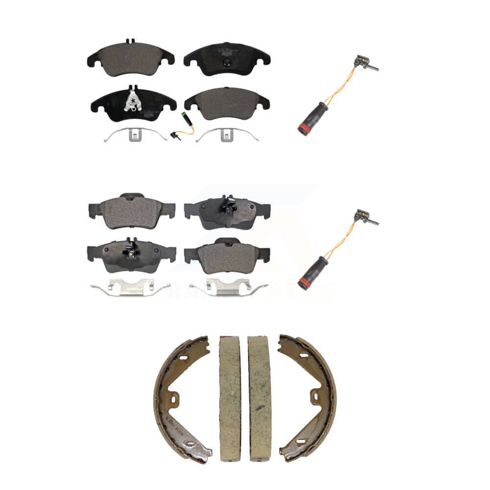 TEC - KTW-101797 - Front and Rear Disc Brake Pad Kits