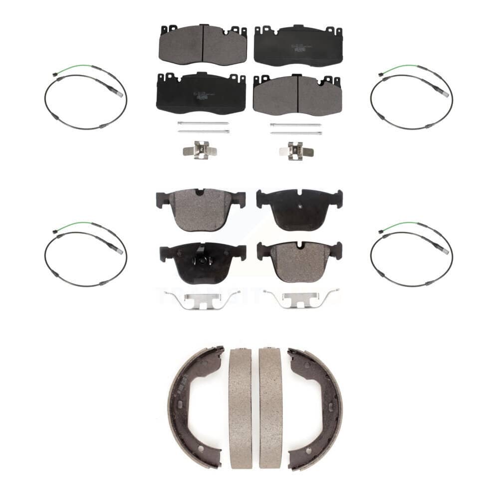TEC - KTW-101819 - Front and Rear Disc Brake Pad Kits