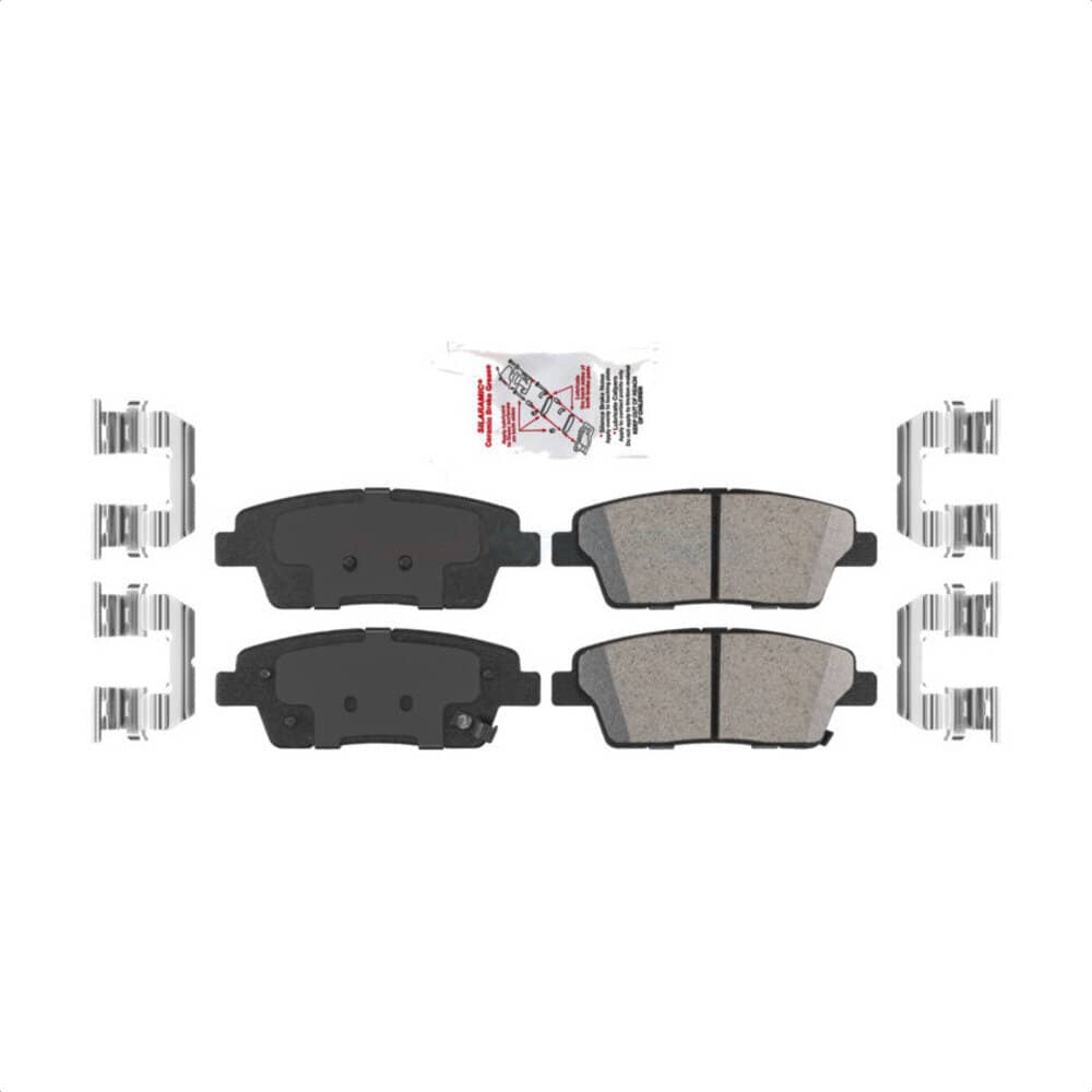 AmeriBRAKES - NWF-PRC1551 - Rear Disc Brake Pad