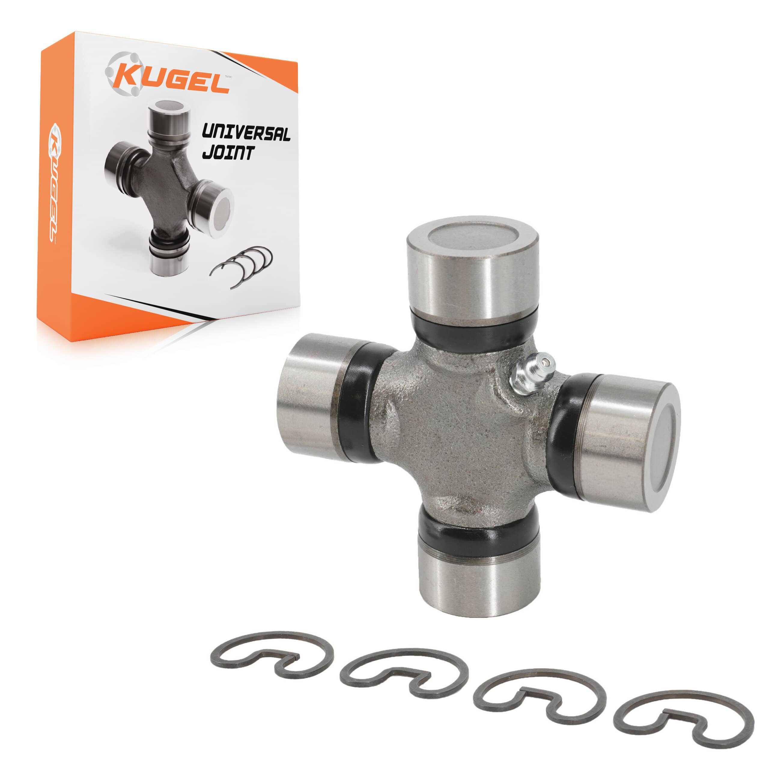 Kugel - 69-379 - Front Driveshaft - CV at Transfer Case Universal Joint