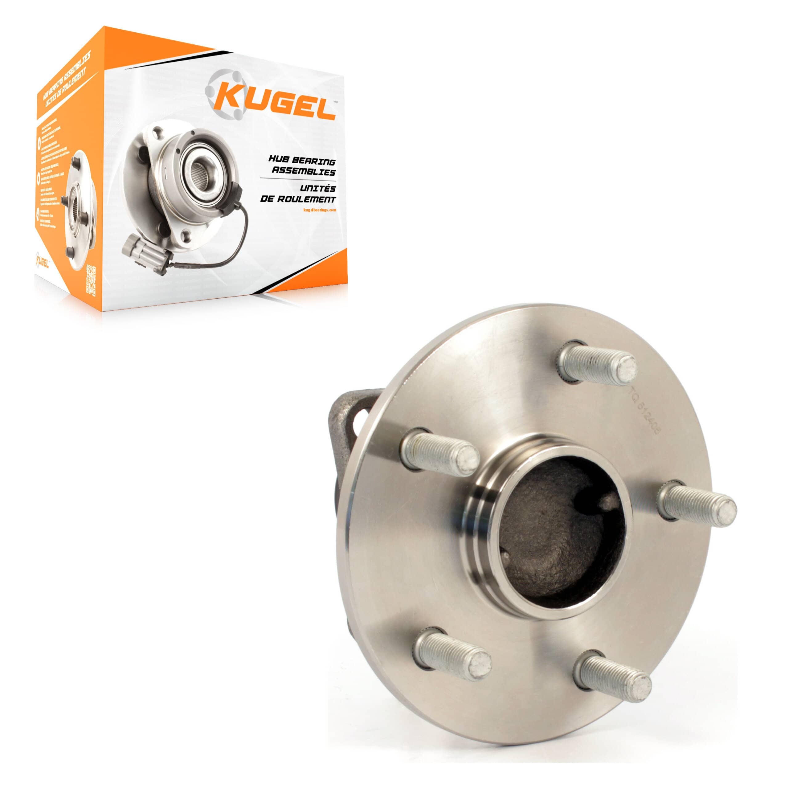 Kugel - 70-512405 - Rear Wheel Bearing and Hub Assembly