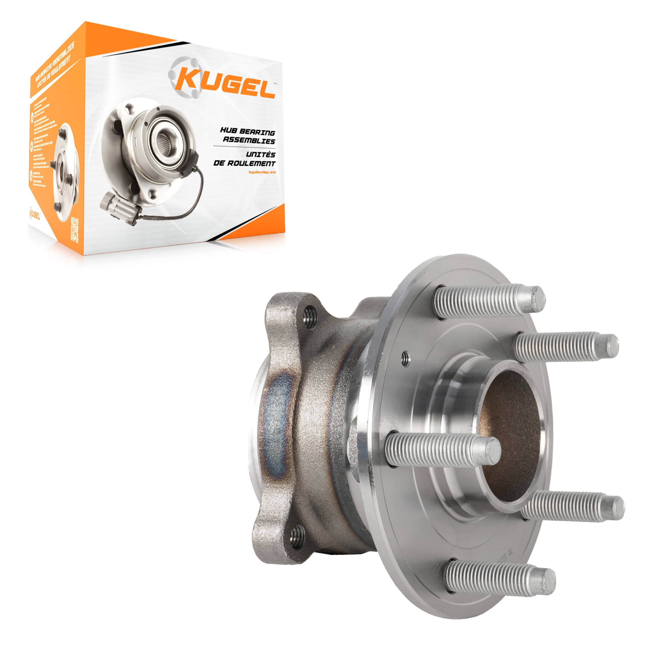 Kugel - 70-512507 - Rear Wheel Bearing and Hub Assembly