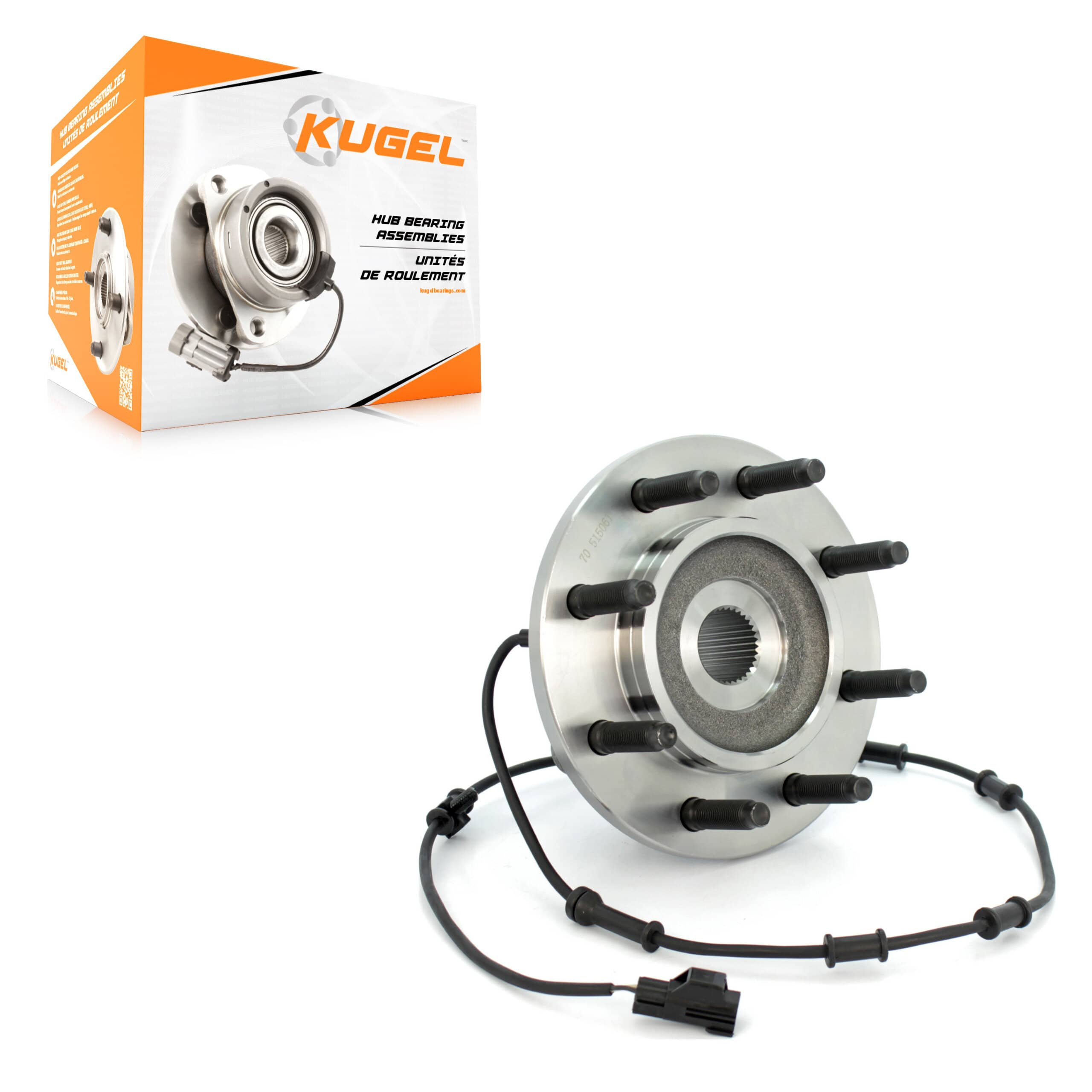 Kugel - 70-515061 - Front Wheel Bearing and Hub Assembly