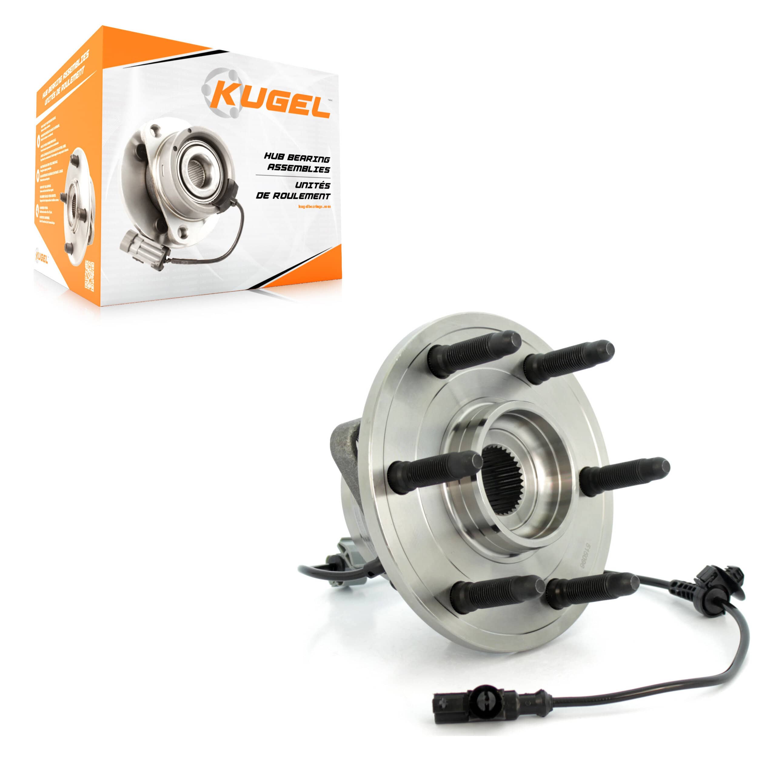 Kugel - 70-515096 - Front Wheel Bearing and Hub Assembly