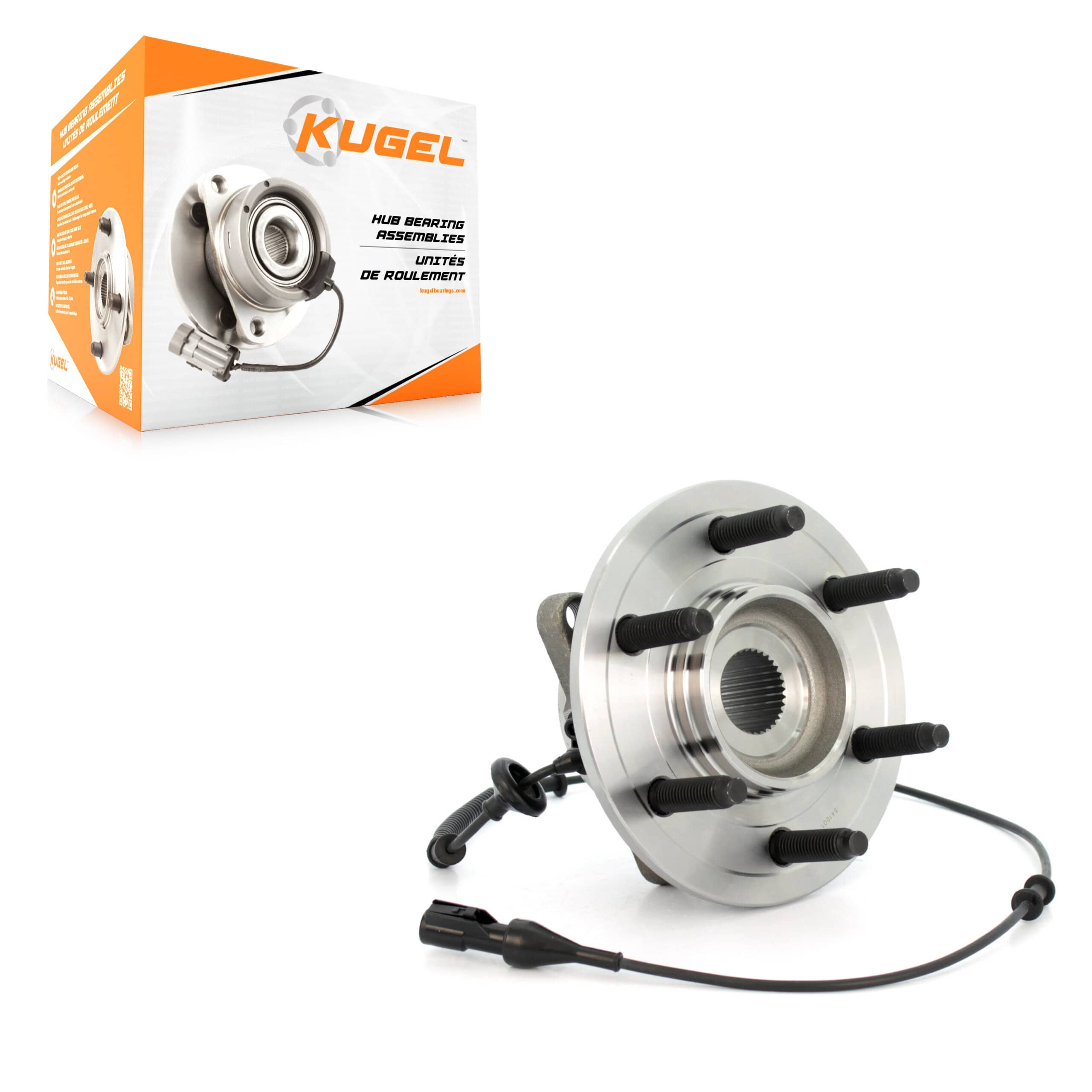 Kugel - 70-541001 - Rear Wheel Bearing and Hub Assembly