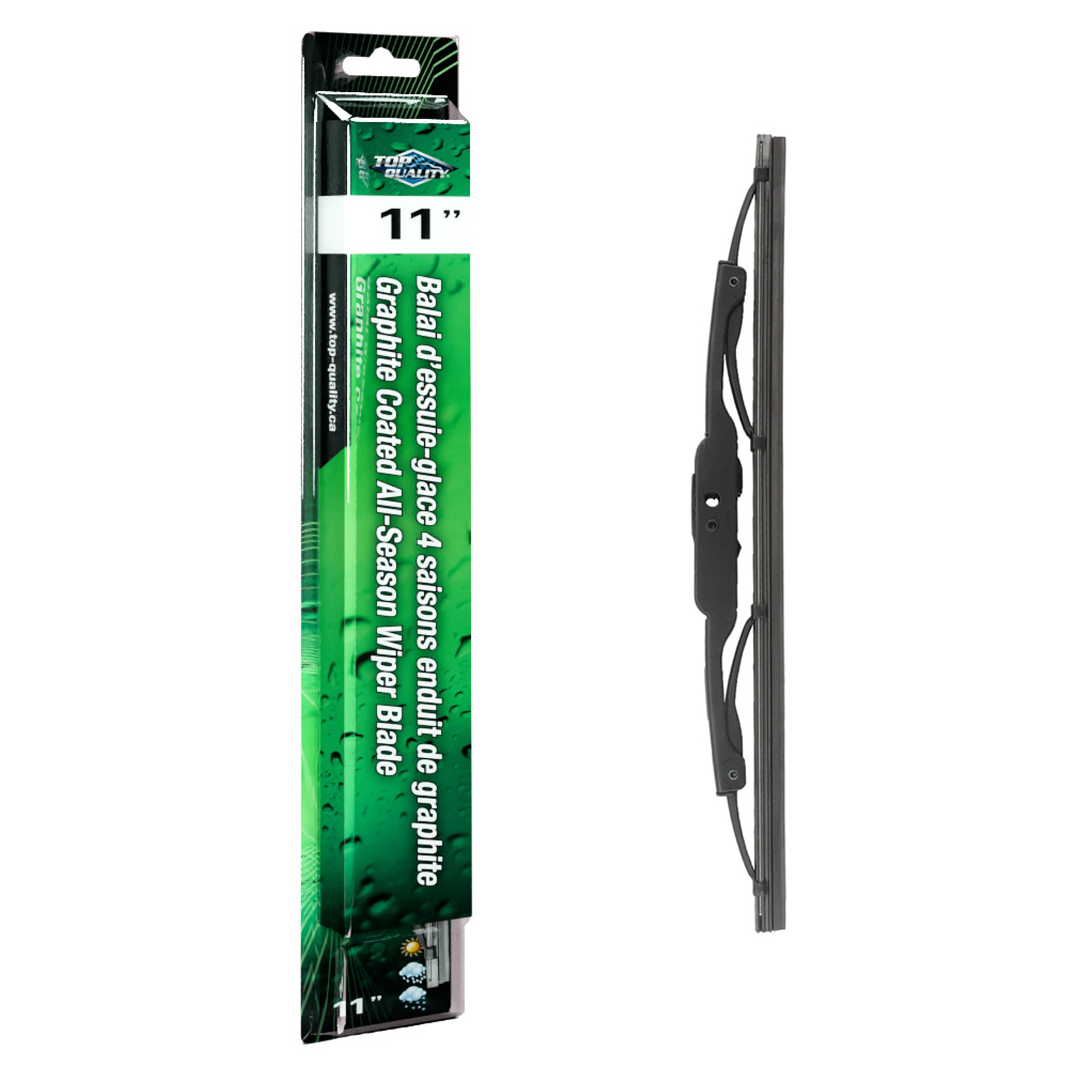 Top Quality - 90-20111 - Rear Windshield Wiper Blade