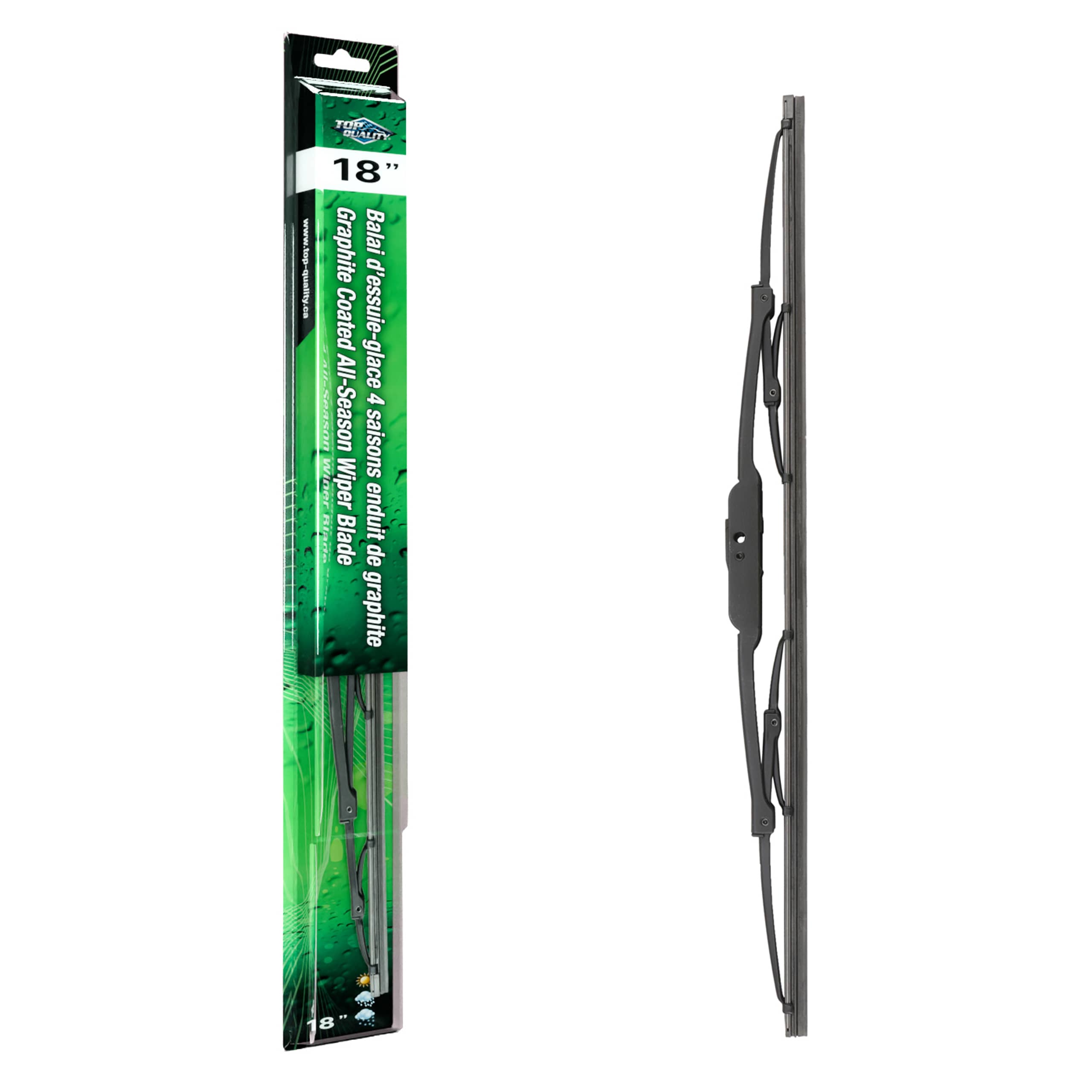 Top Quality - 90-20181 - Front Windshield Wiper Blade