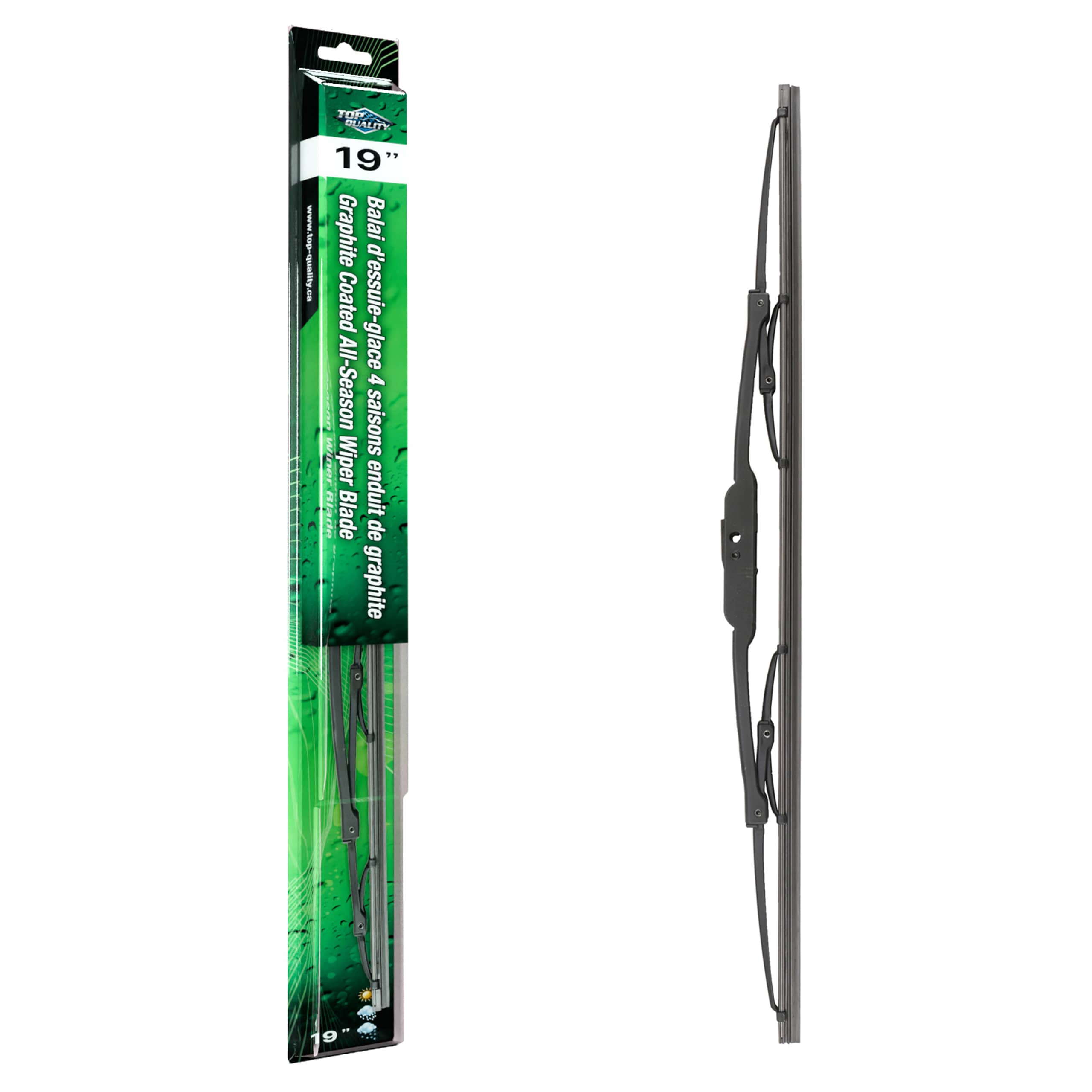 Top Quality - 90-20191 - Front Right Windshield Wiper Blade