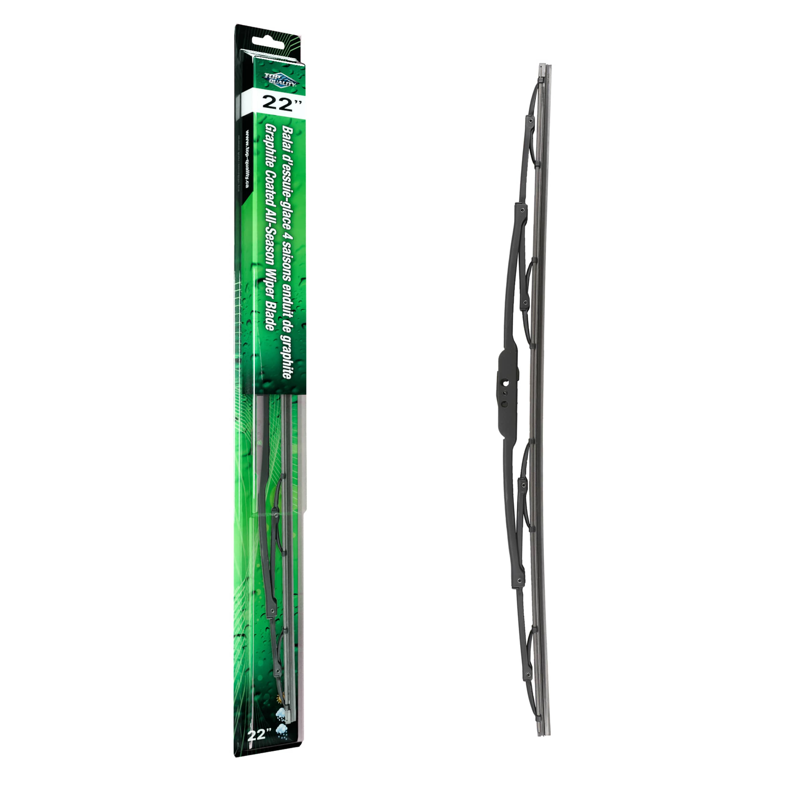 Top Quality - 90-20221 - Front Windshield Wiper Blade