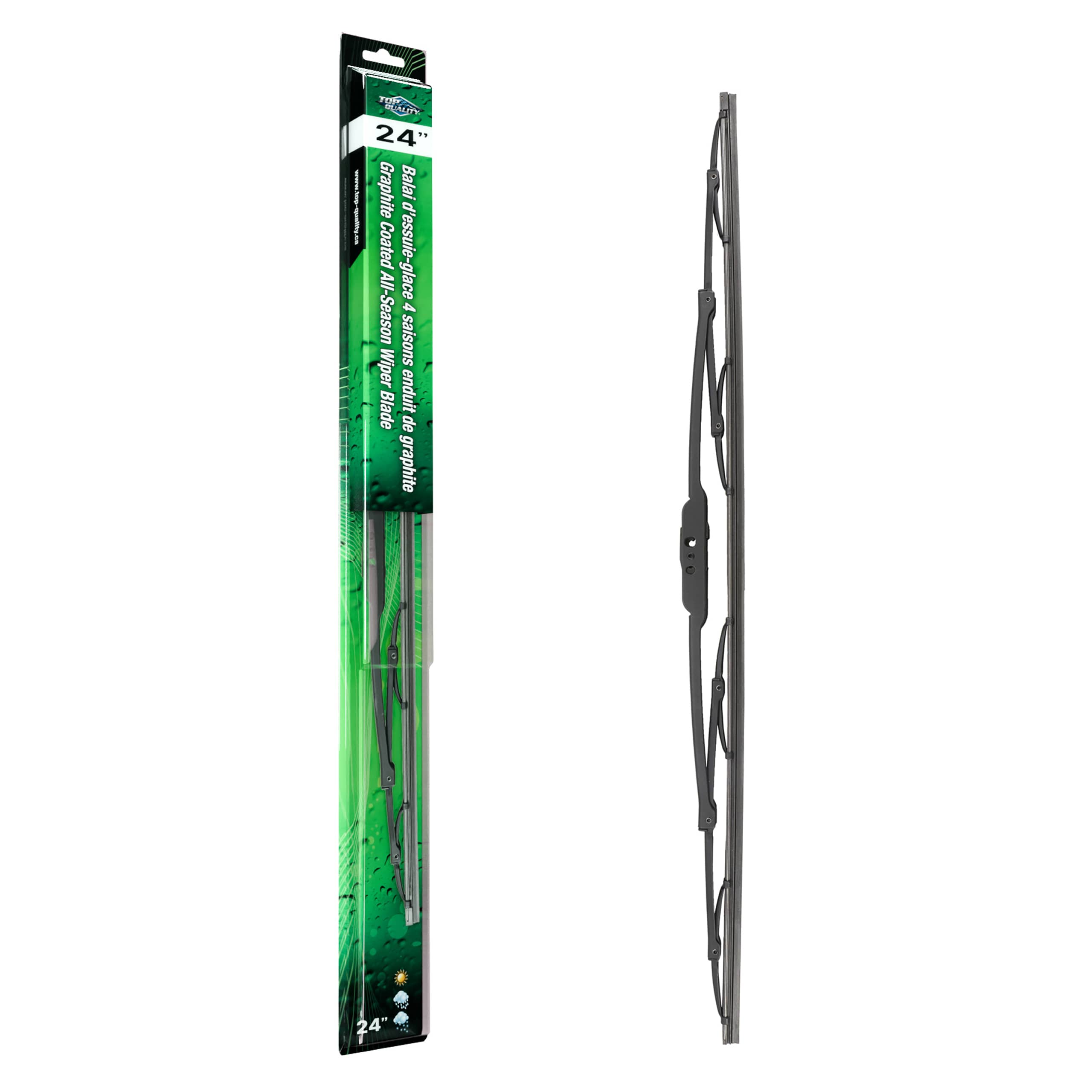 Top Quality - 90-20241 - Front Left Windshield Wiper Blade