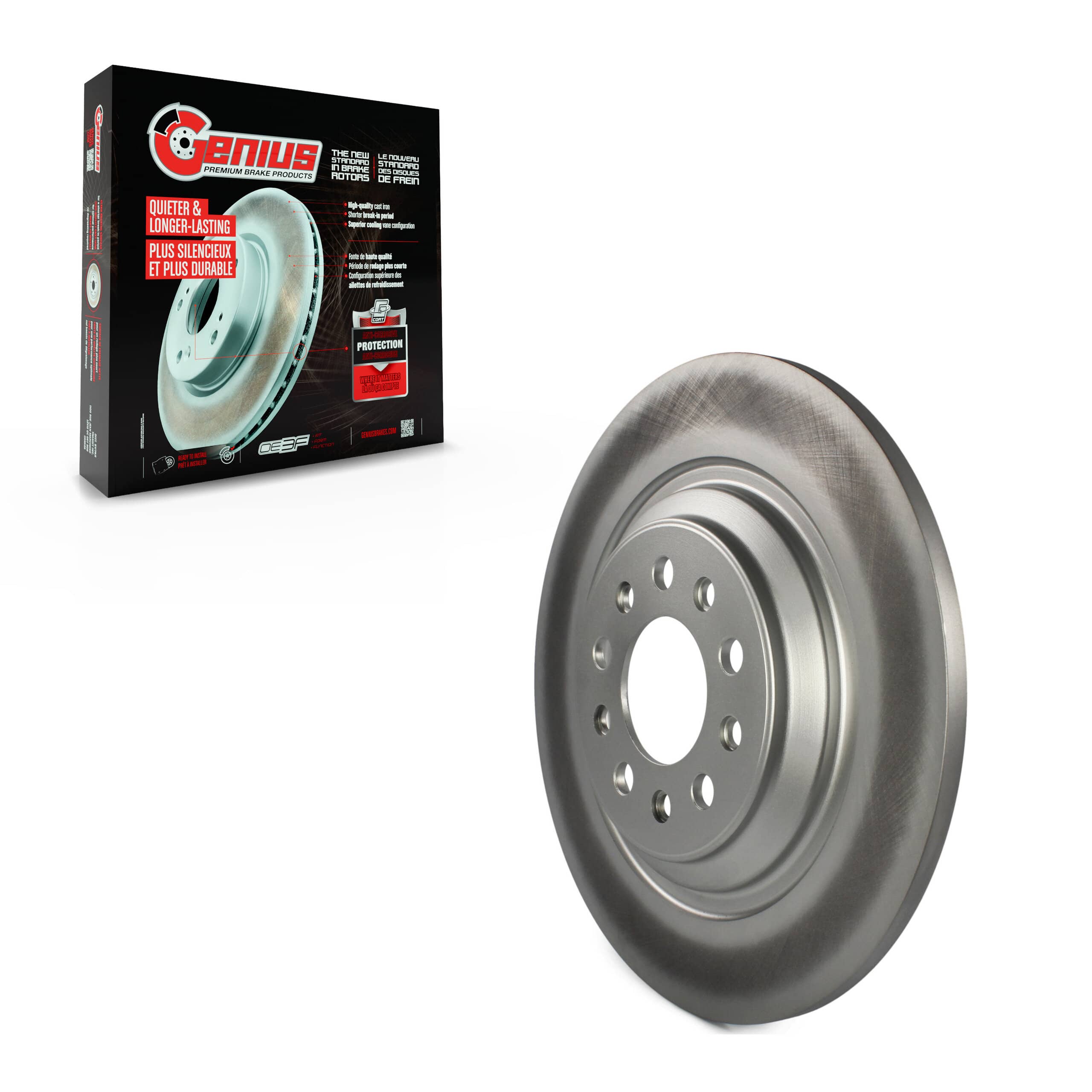 Genius - GCR-781767 - Rear Disc Brake Rotor
