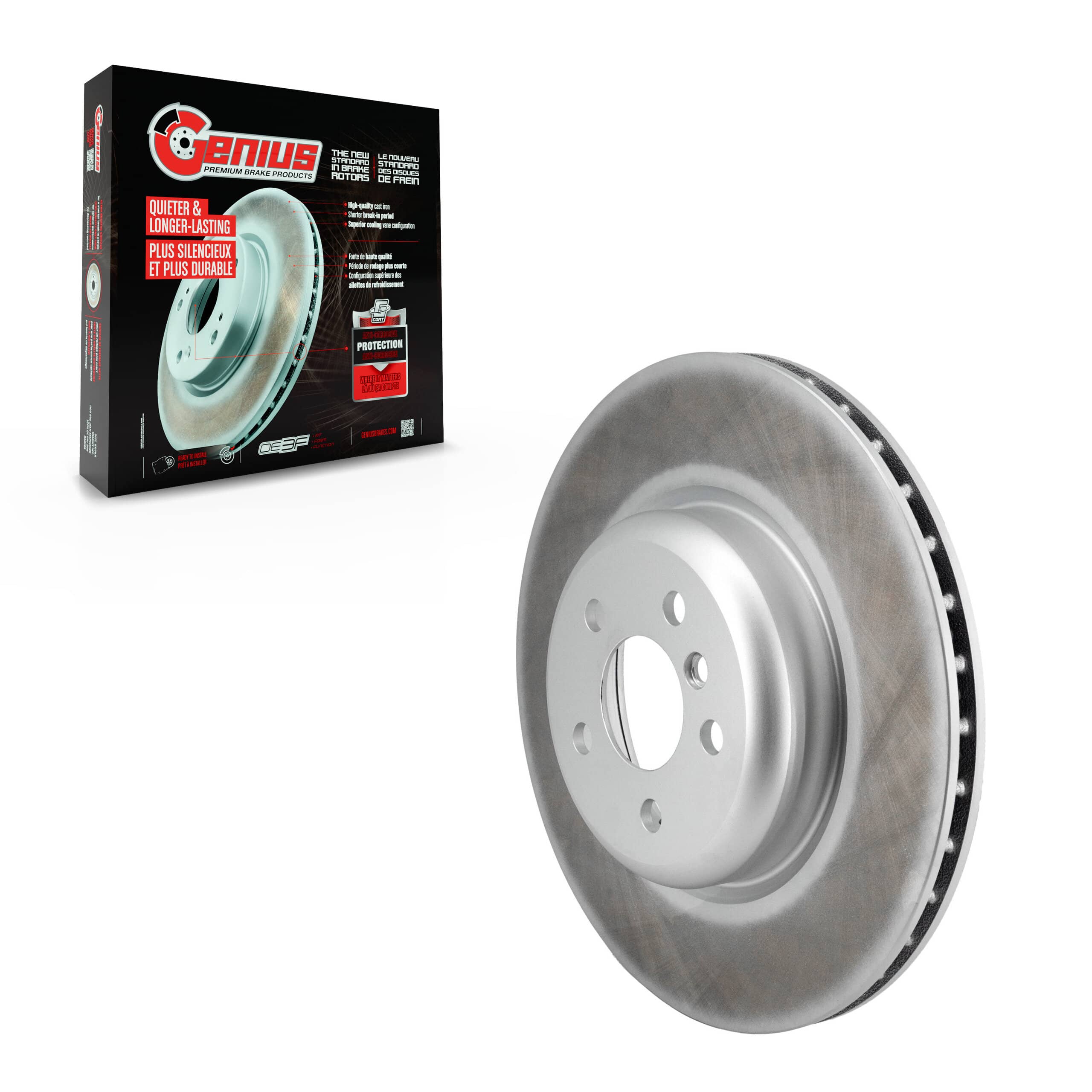 Genius - GCR-G8428 - Rear Disc Brake Rotor