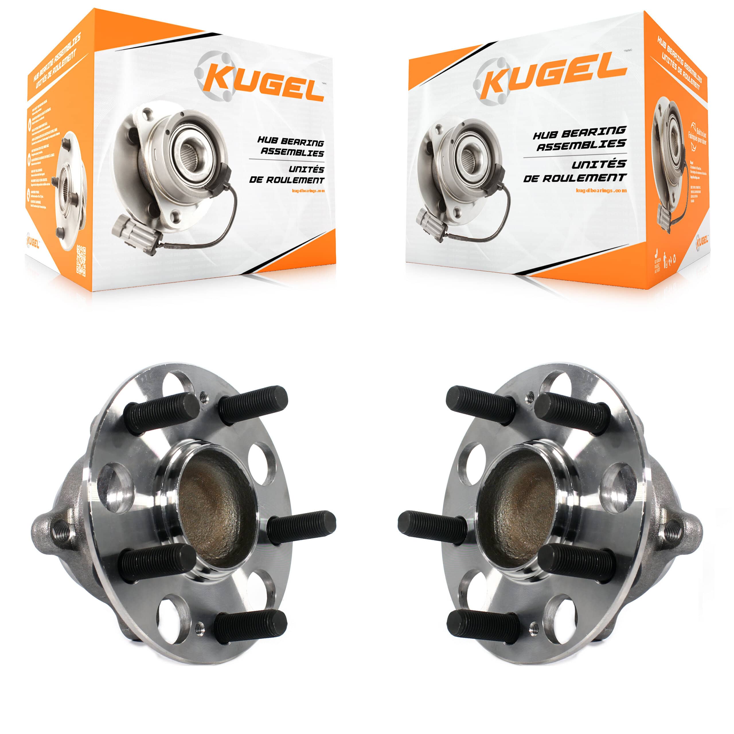 Kugel - K70-101499 - Rear Wheel Bearing and Hub Assembly Kits