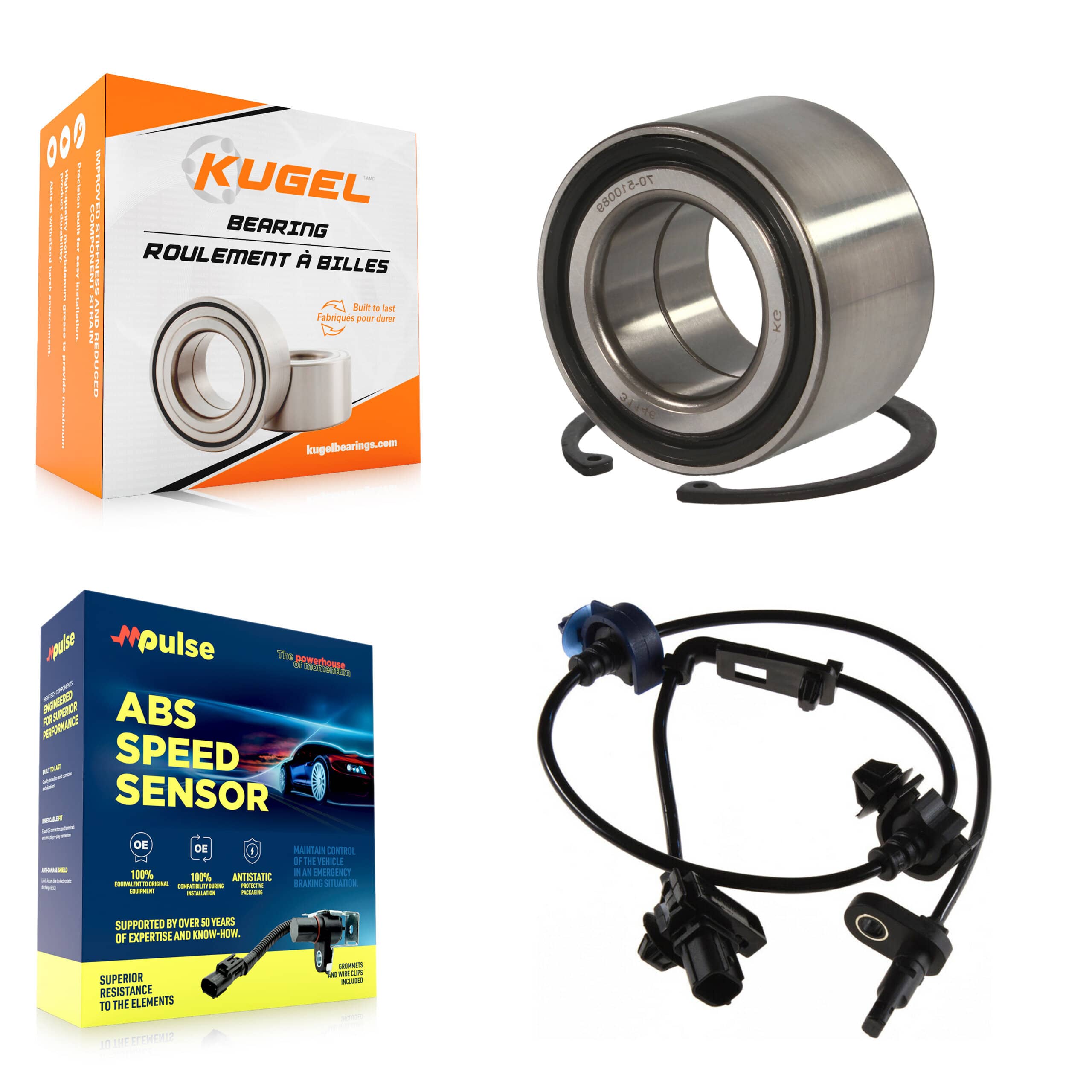Kugel - K7S-102705 - Front Wheel Bearing Kits