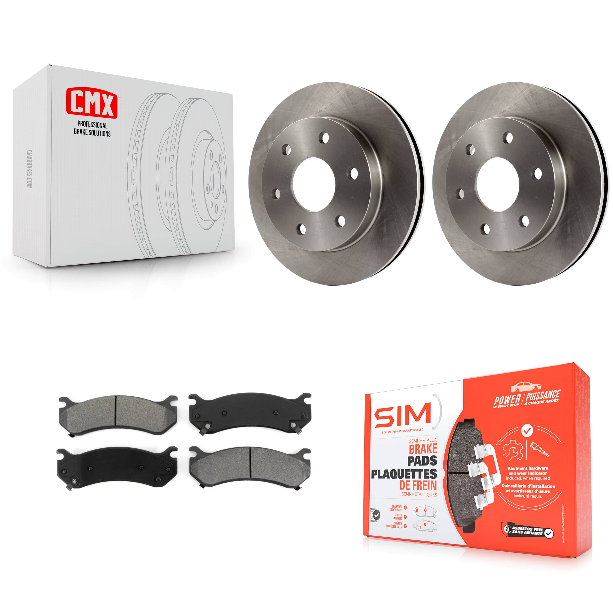 Transit Auto - K8S-100023 - Front Disc Brake Kits
